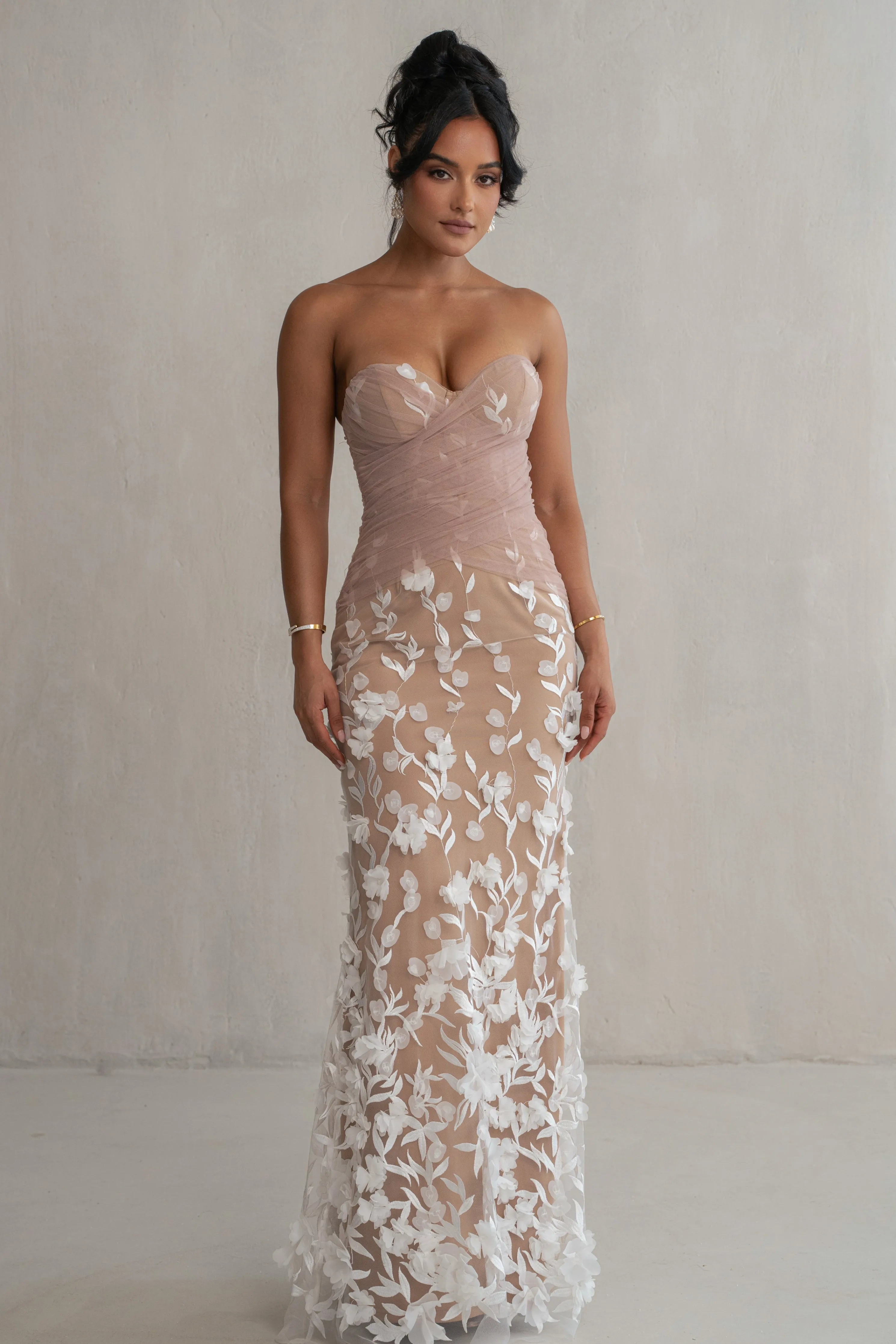 Ivory Everlasting Embroidered Gown