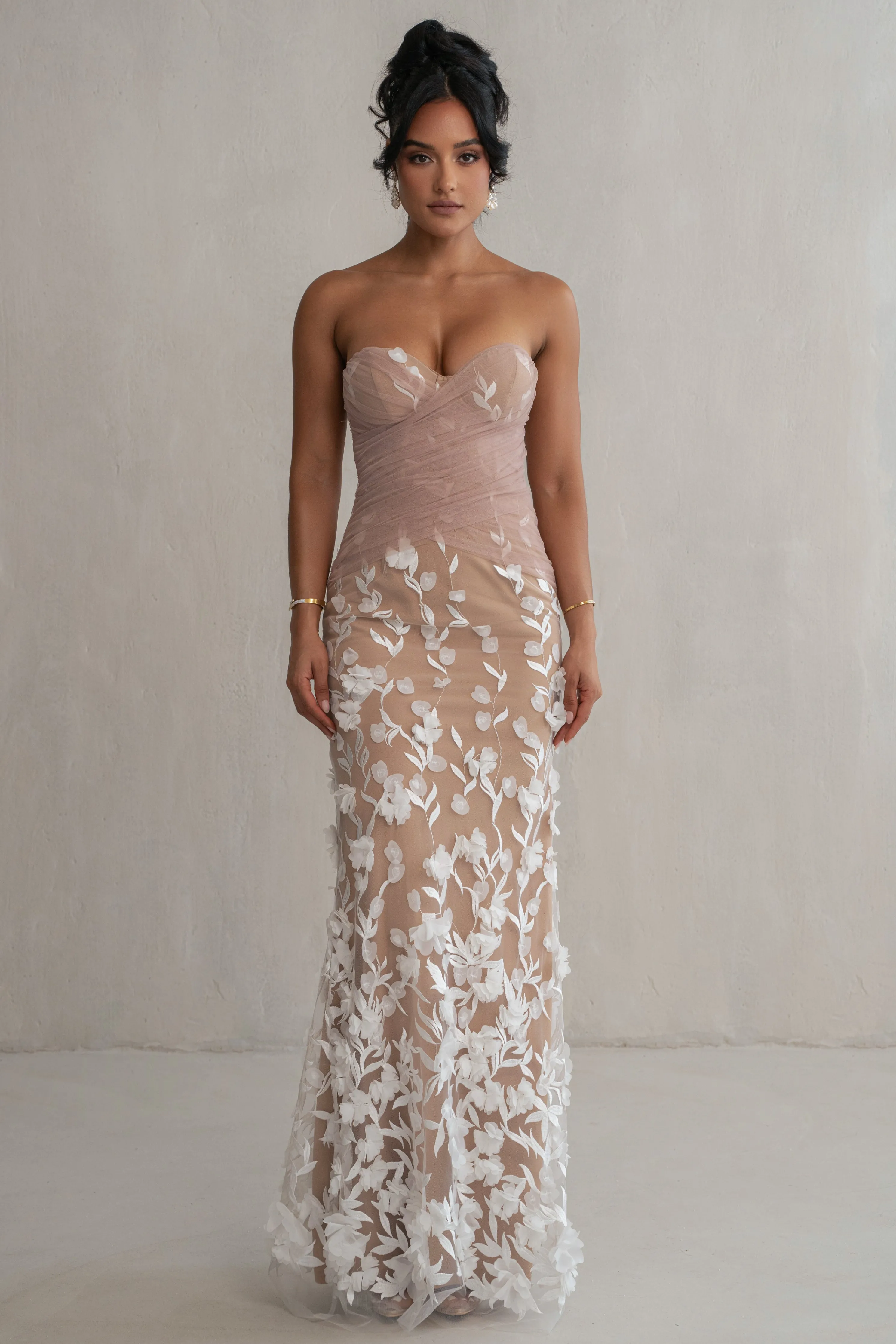 Ivory Everlasting Embroidered Gown