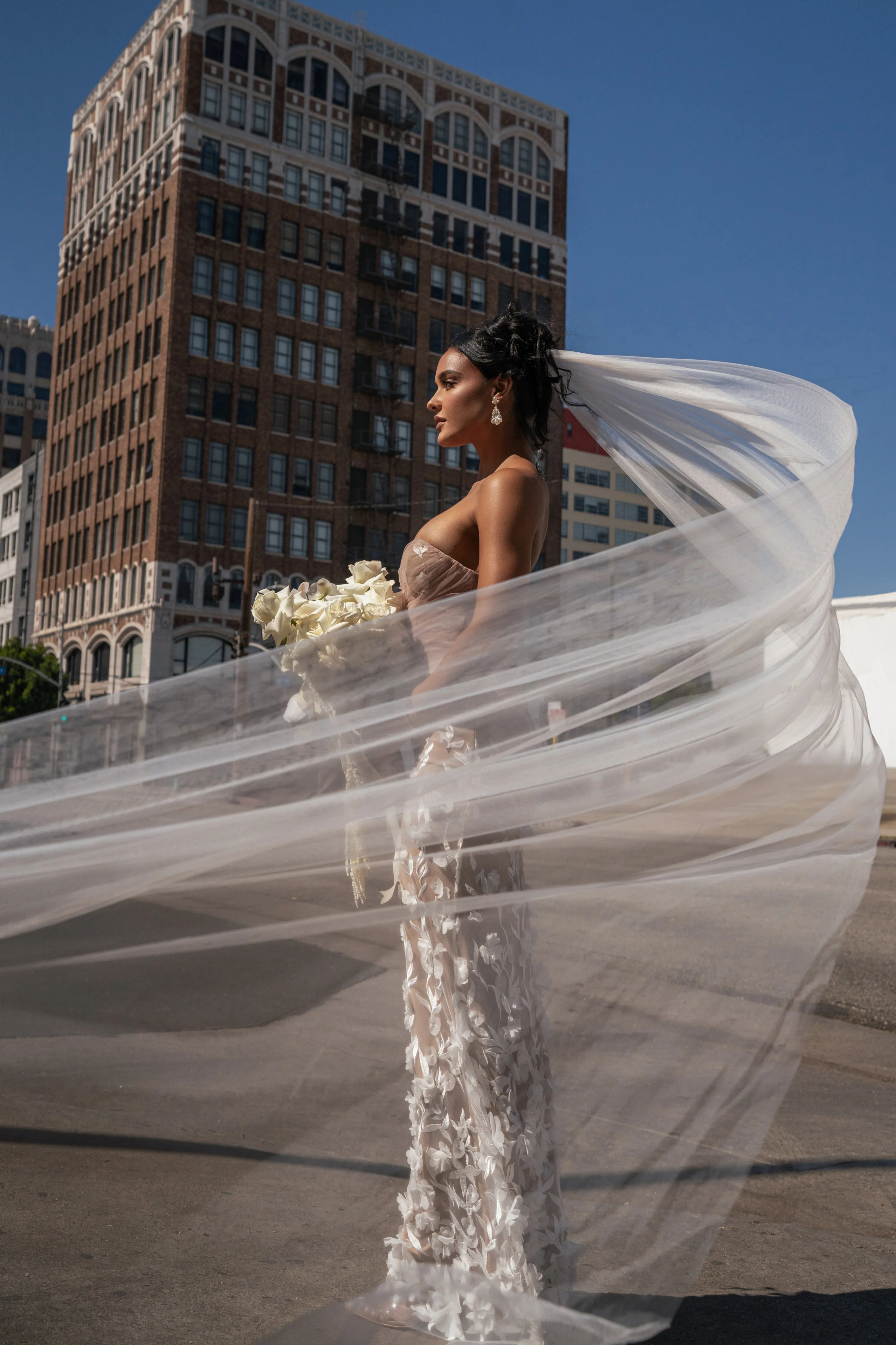 Ivory Everlasting Embroidered Gown