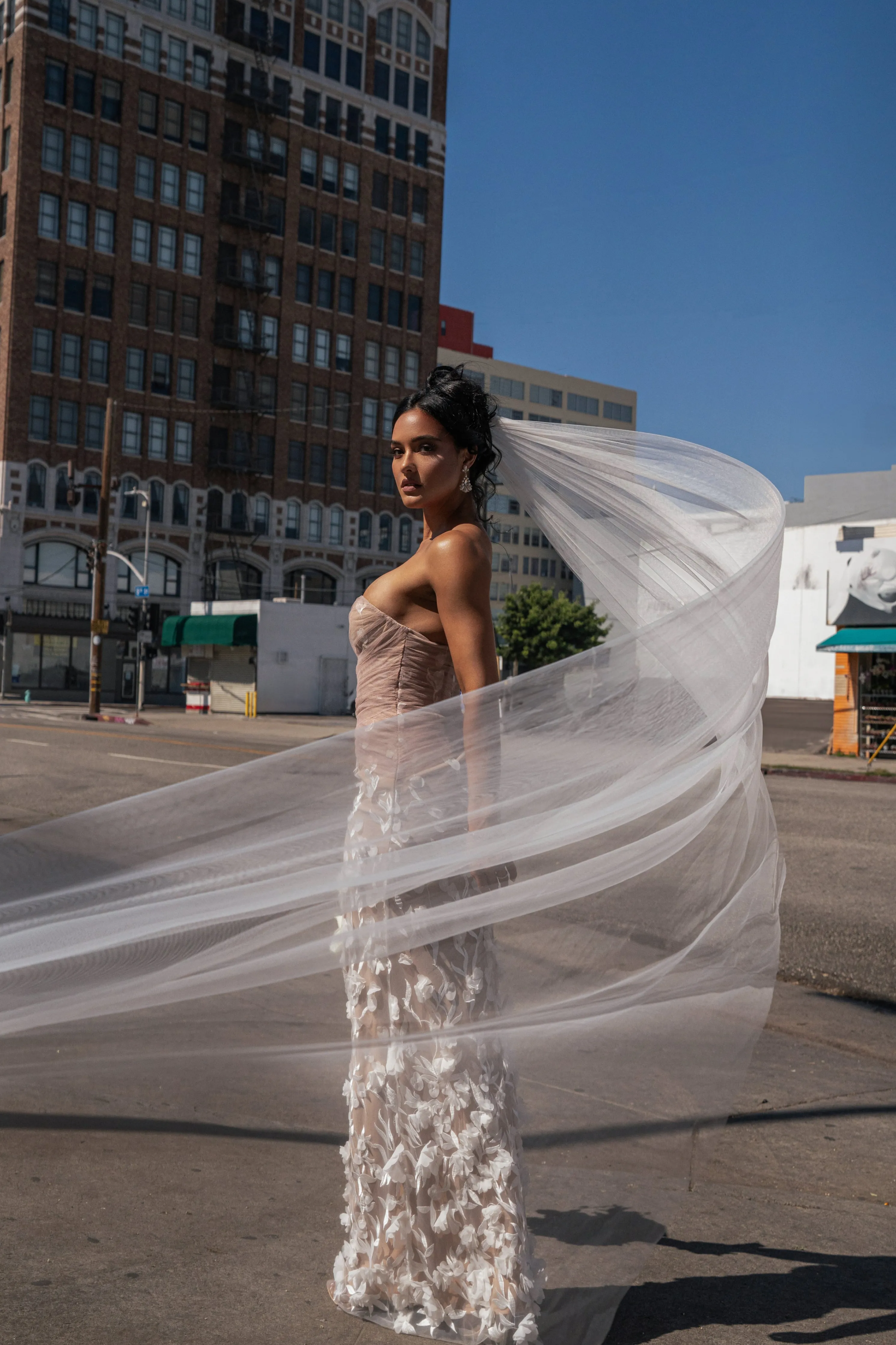 Ivory Everlasting Embroidered Gown