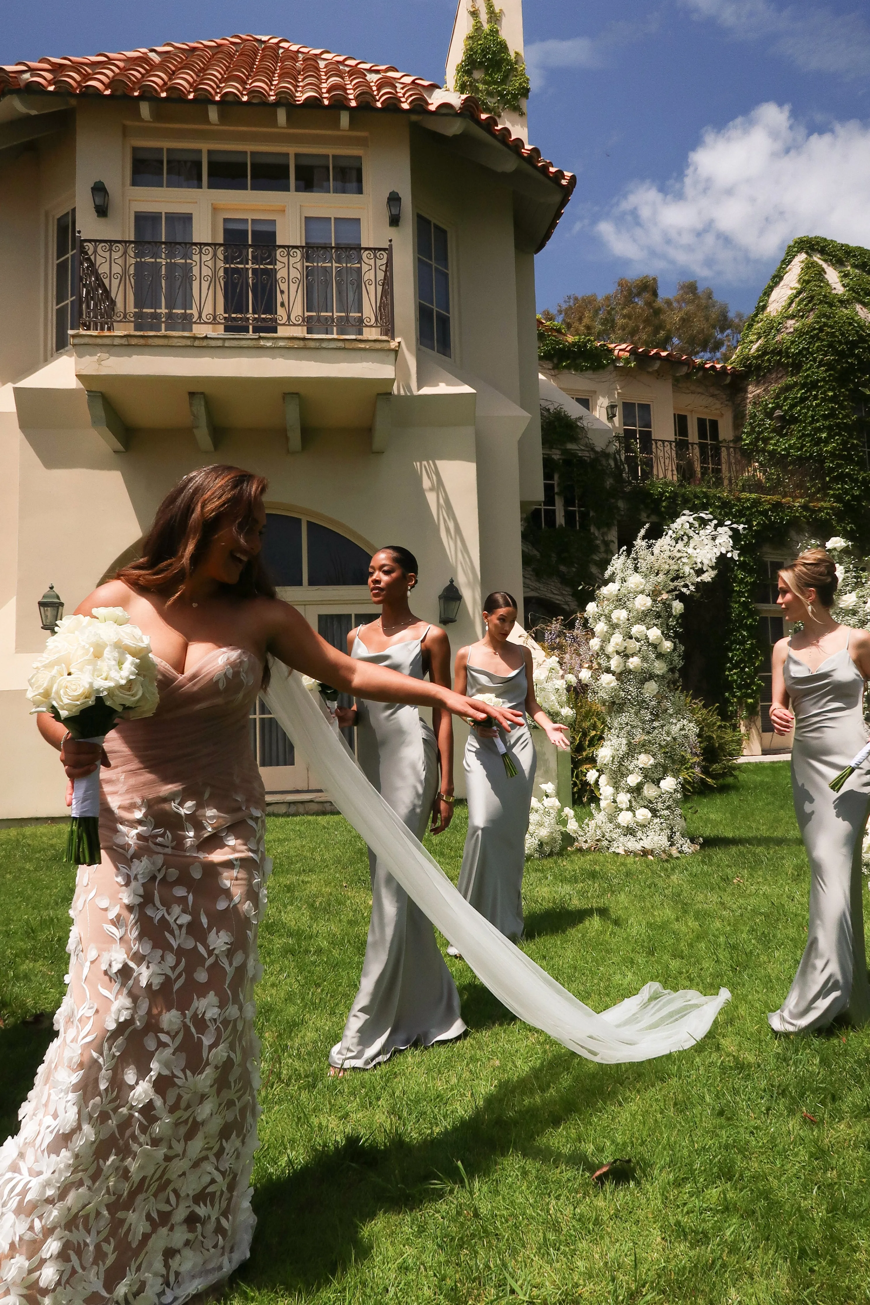 Ivory Everlasting Embroidered Gown