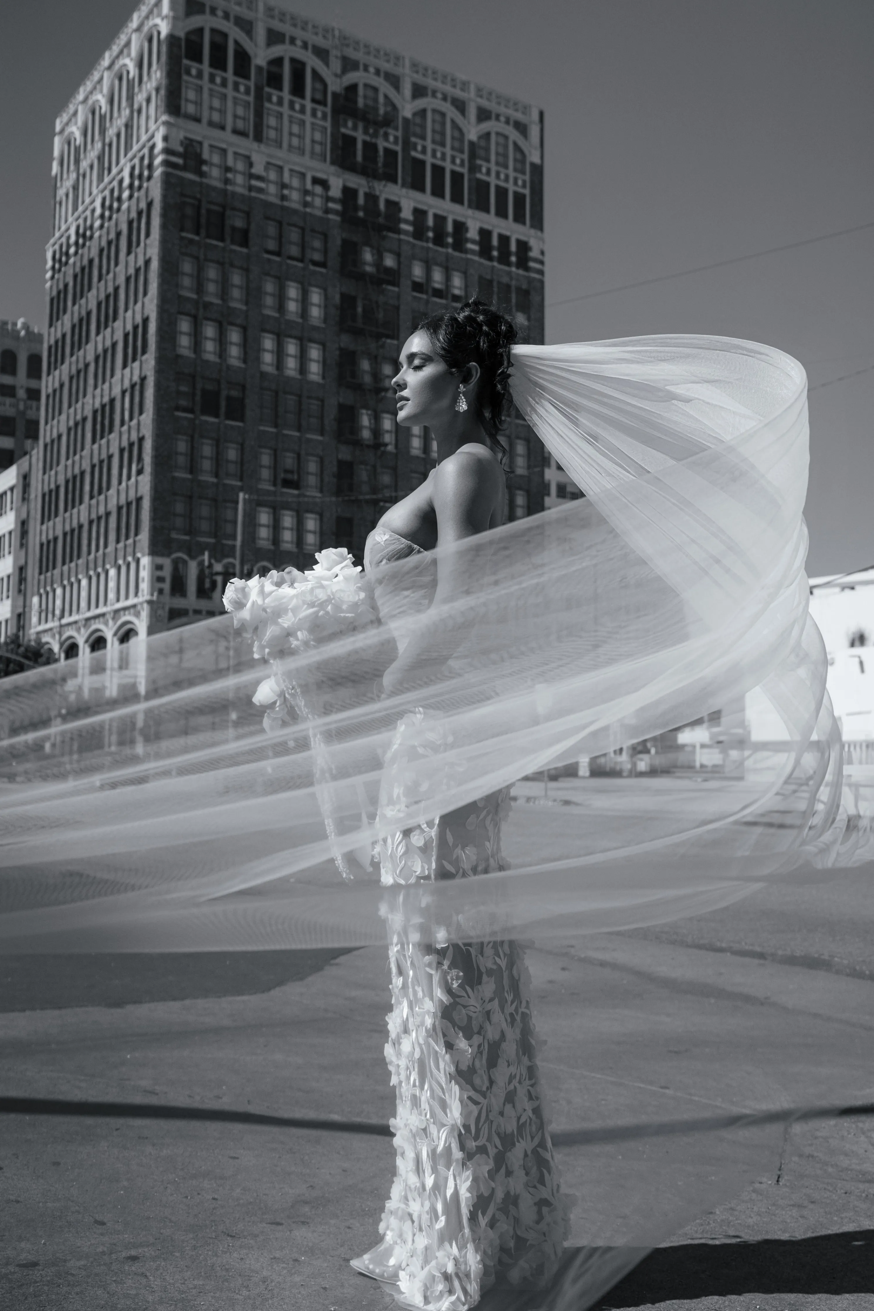 Ivory Everlasting Embroidered Gown