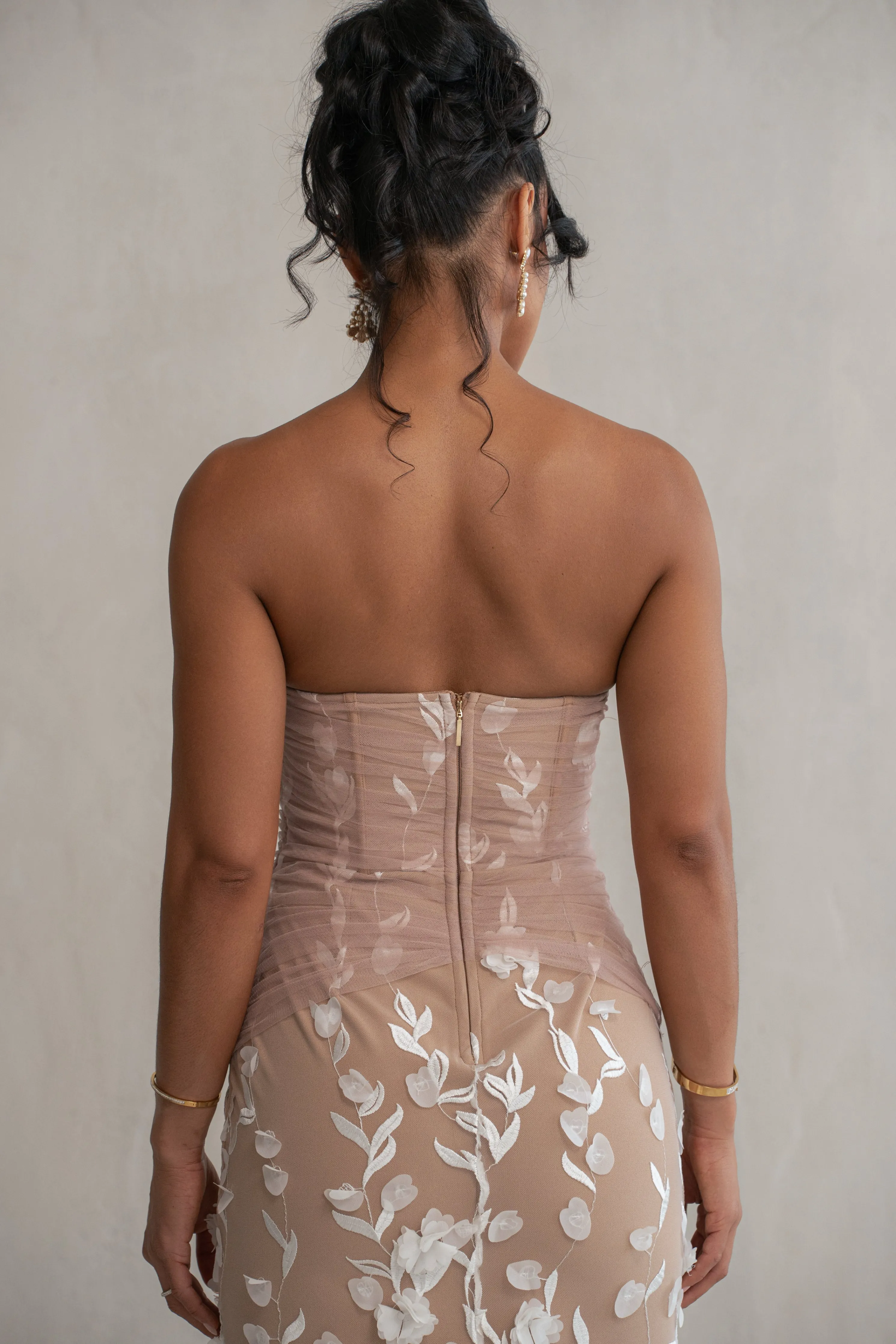 Ivory Everlasting Embroidered Gown