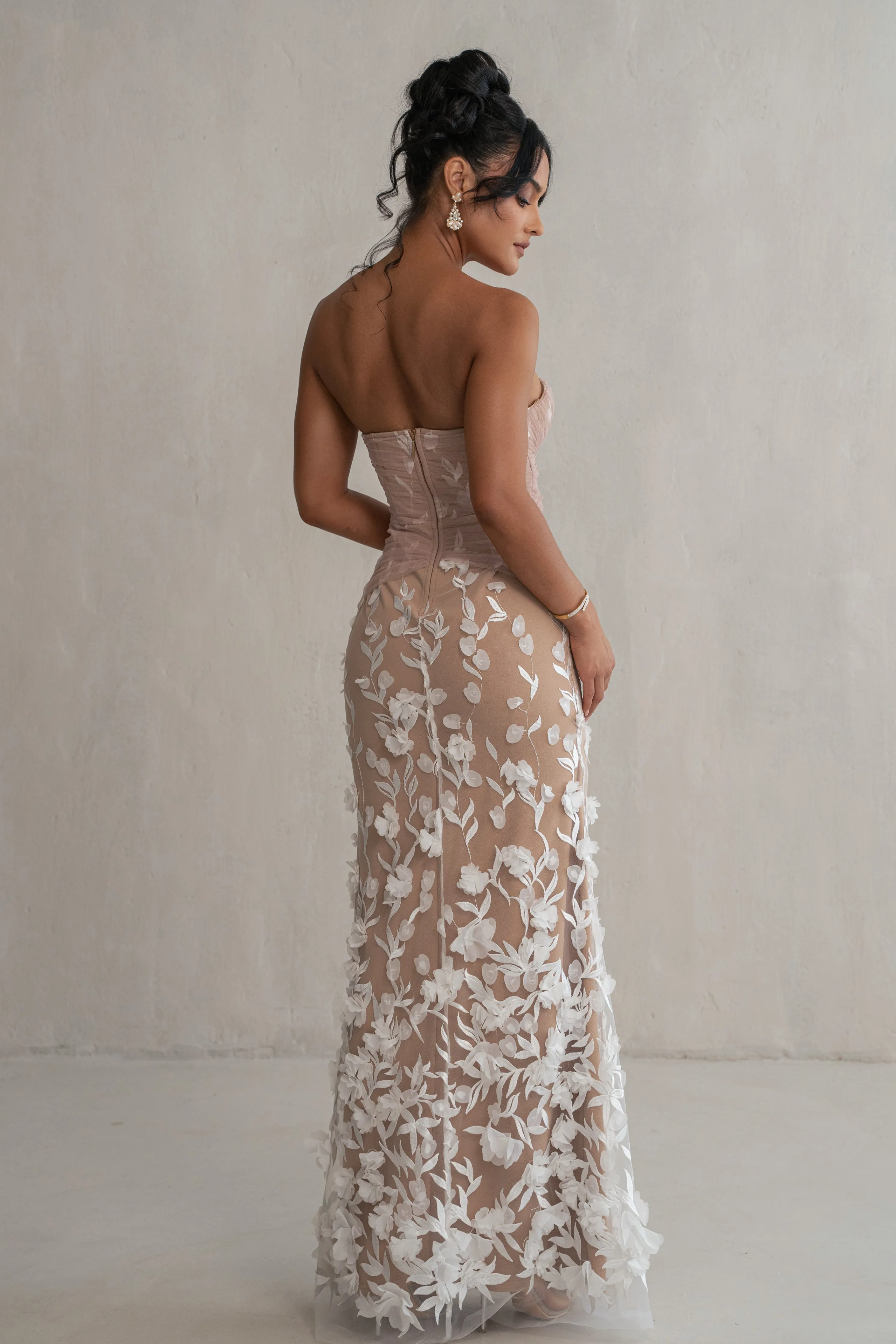 Ivory Everlasting Embroidered Gown