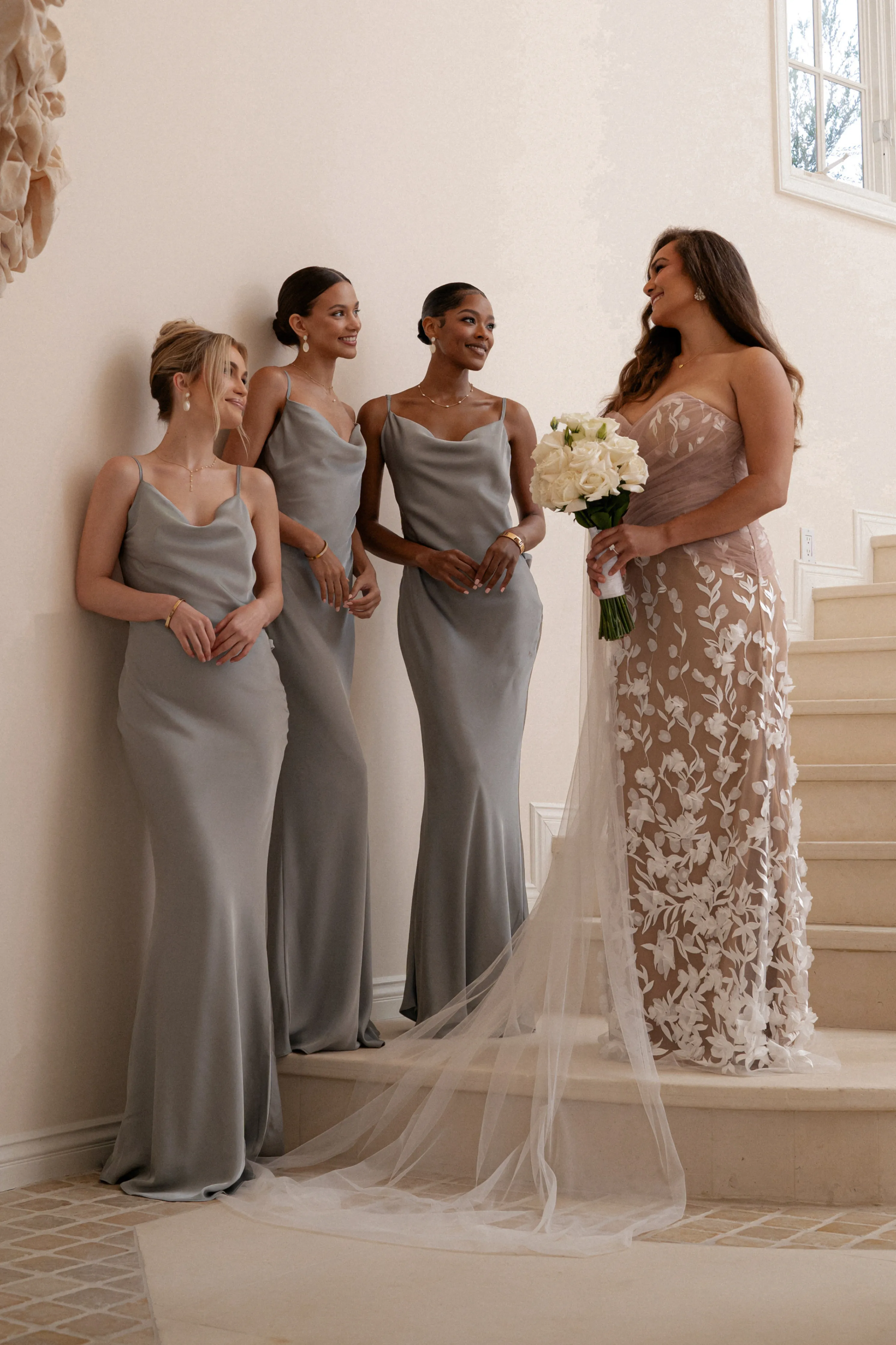 Ivory Everlasting Embroidered Gown