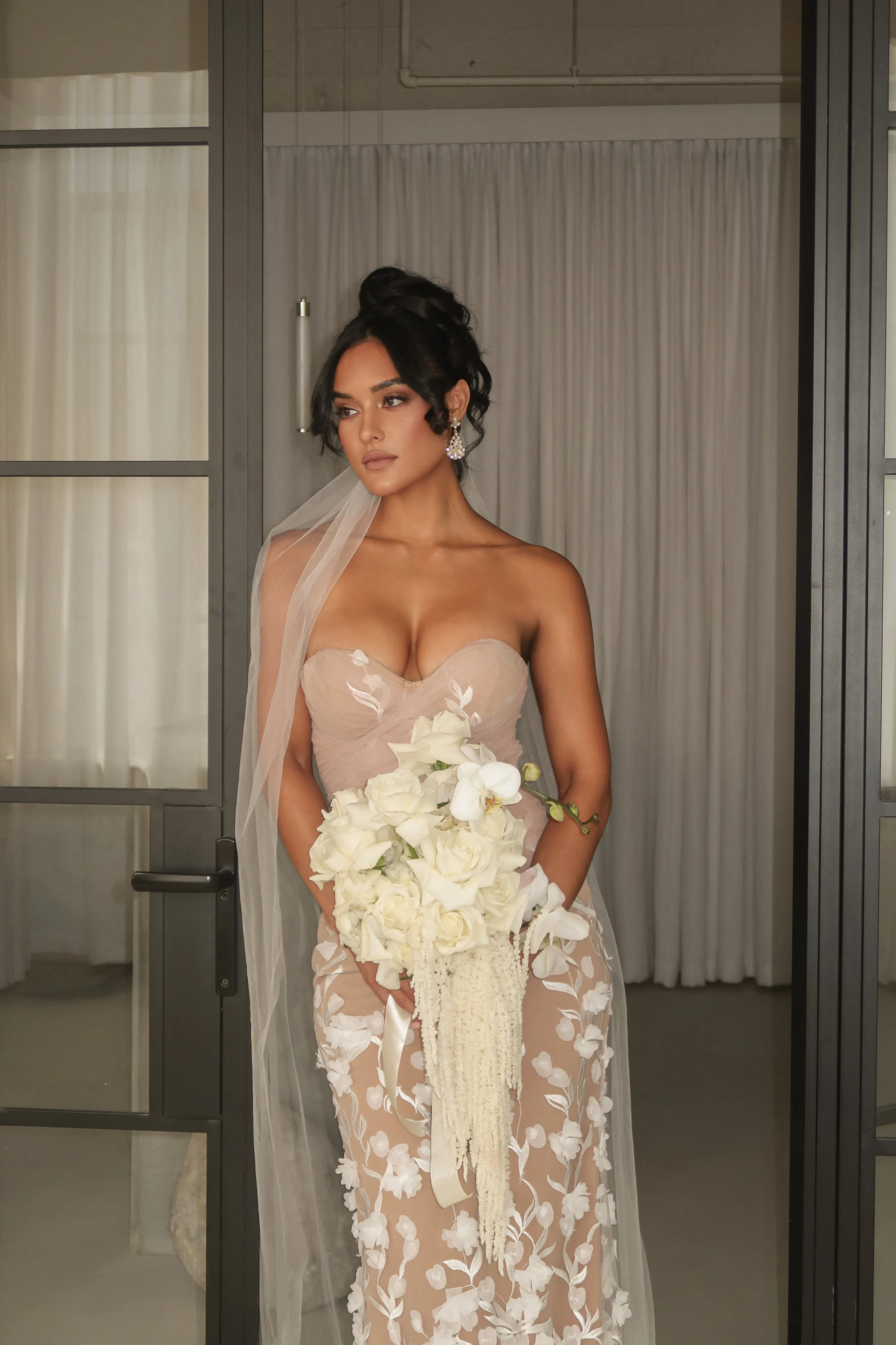 Ivory Everlasting Embroidered Gown