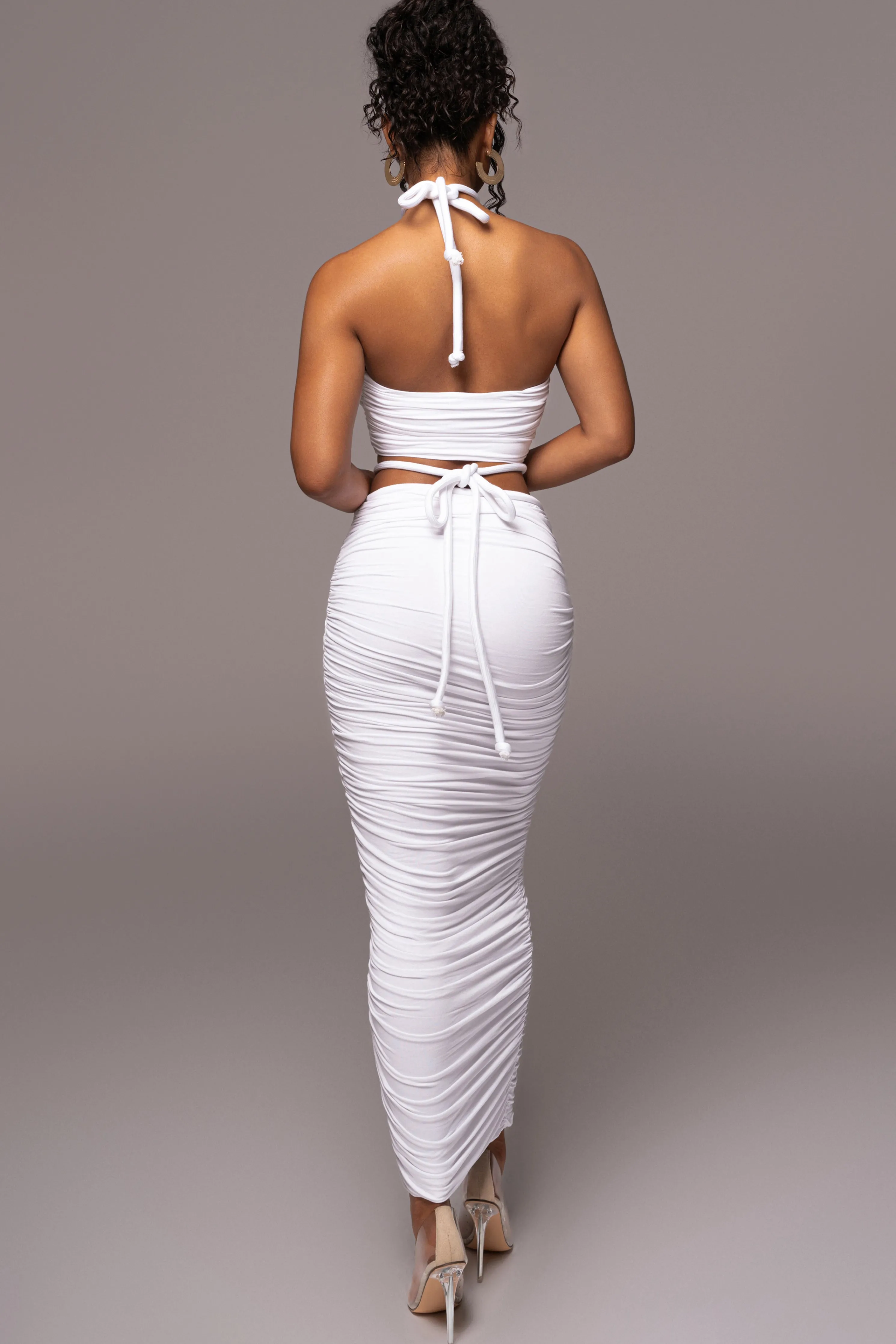 Ivory Go The Distance Skirt Set