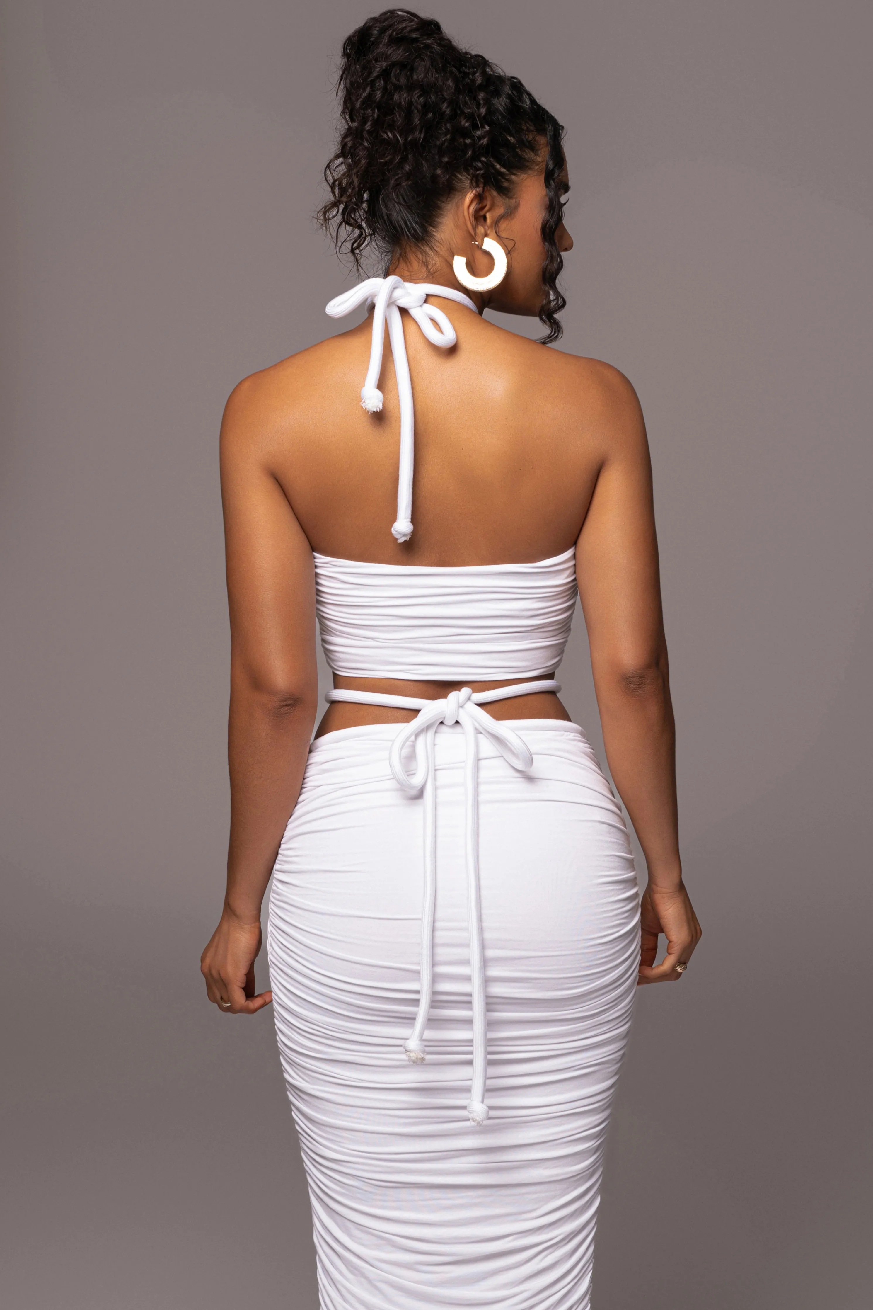 Ivory Go The Distance Skirt Set
