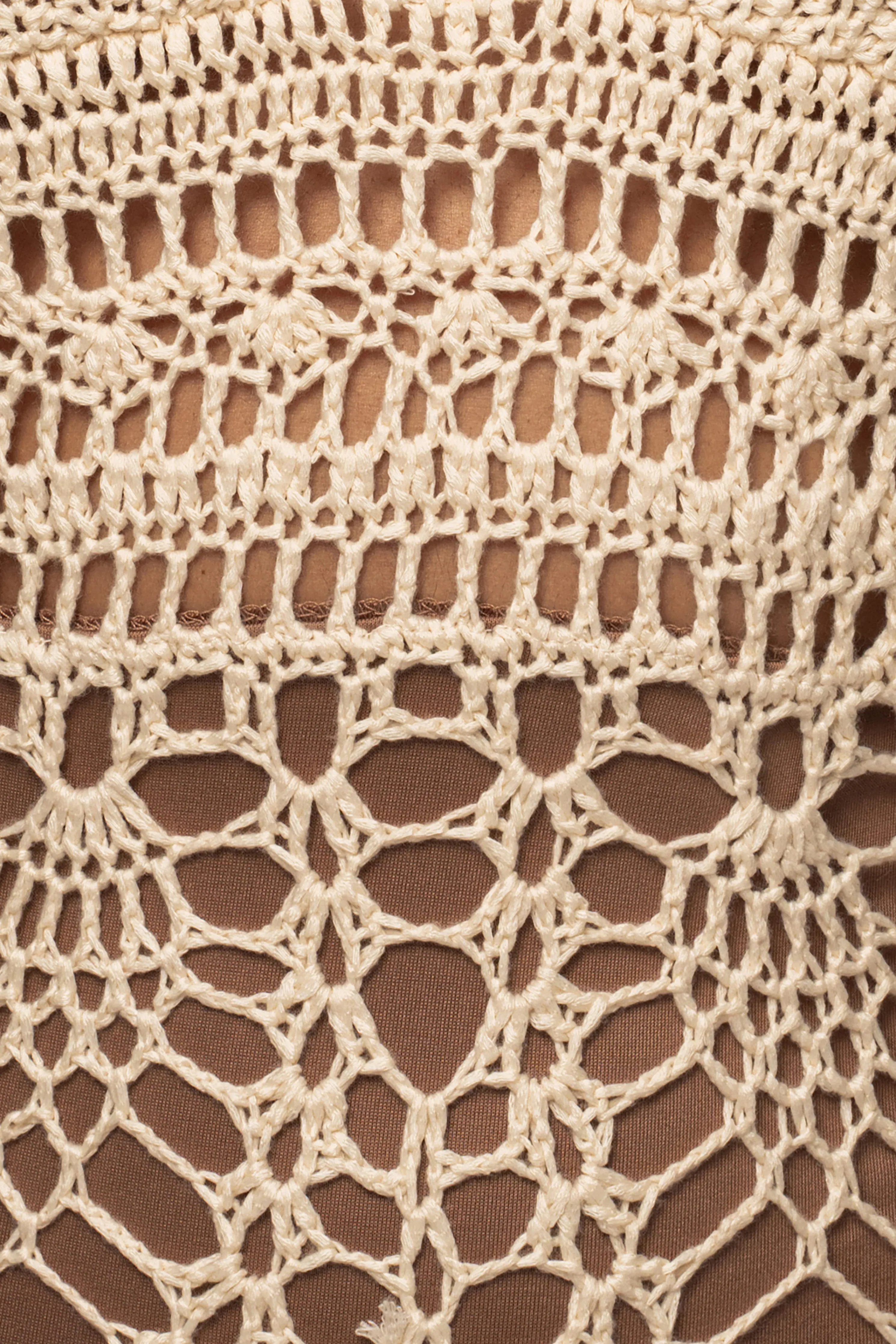 Ivory Great Escape Crochet Maxi Dress