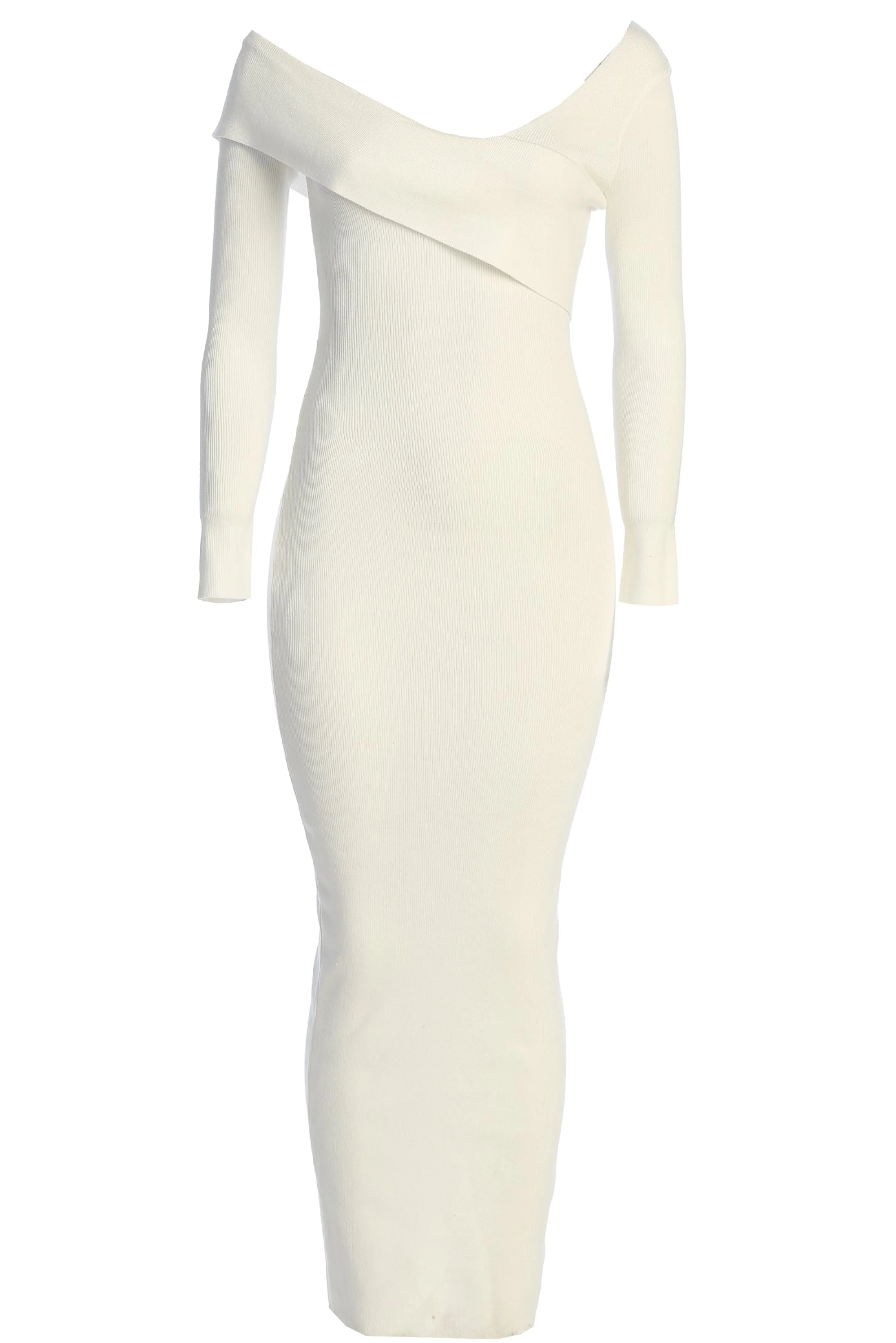 Ivory Harper Knit Maxi Dress