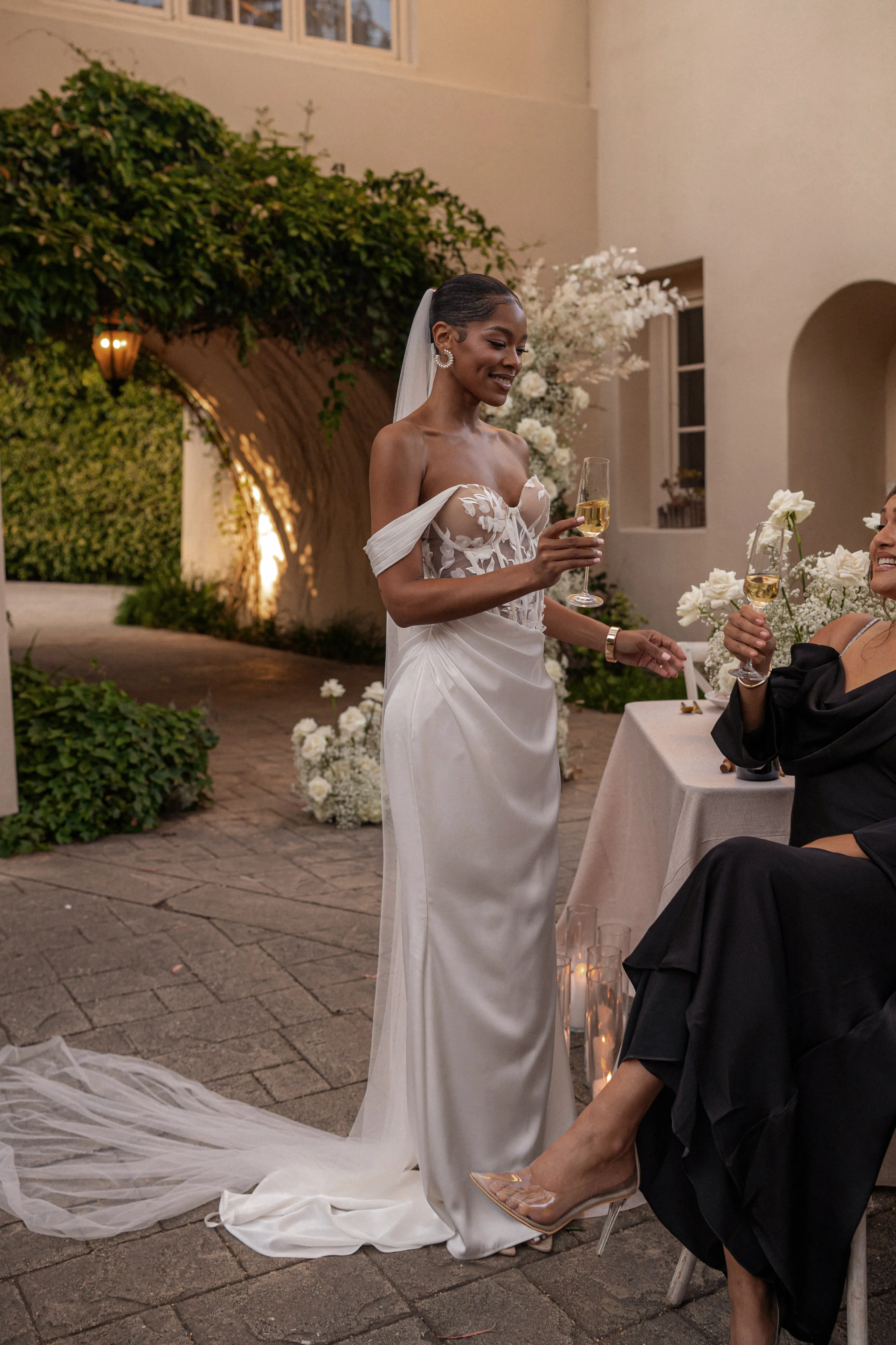 Ivory Infinite Love Satin Gown