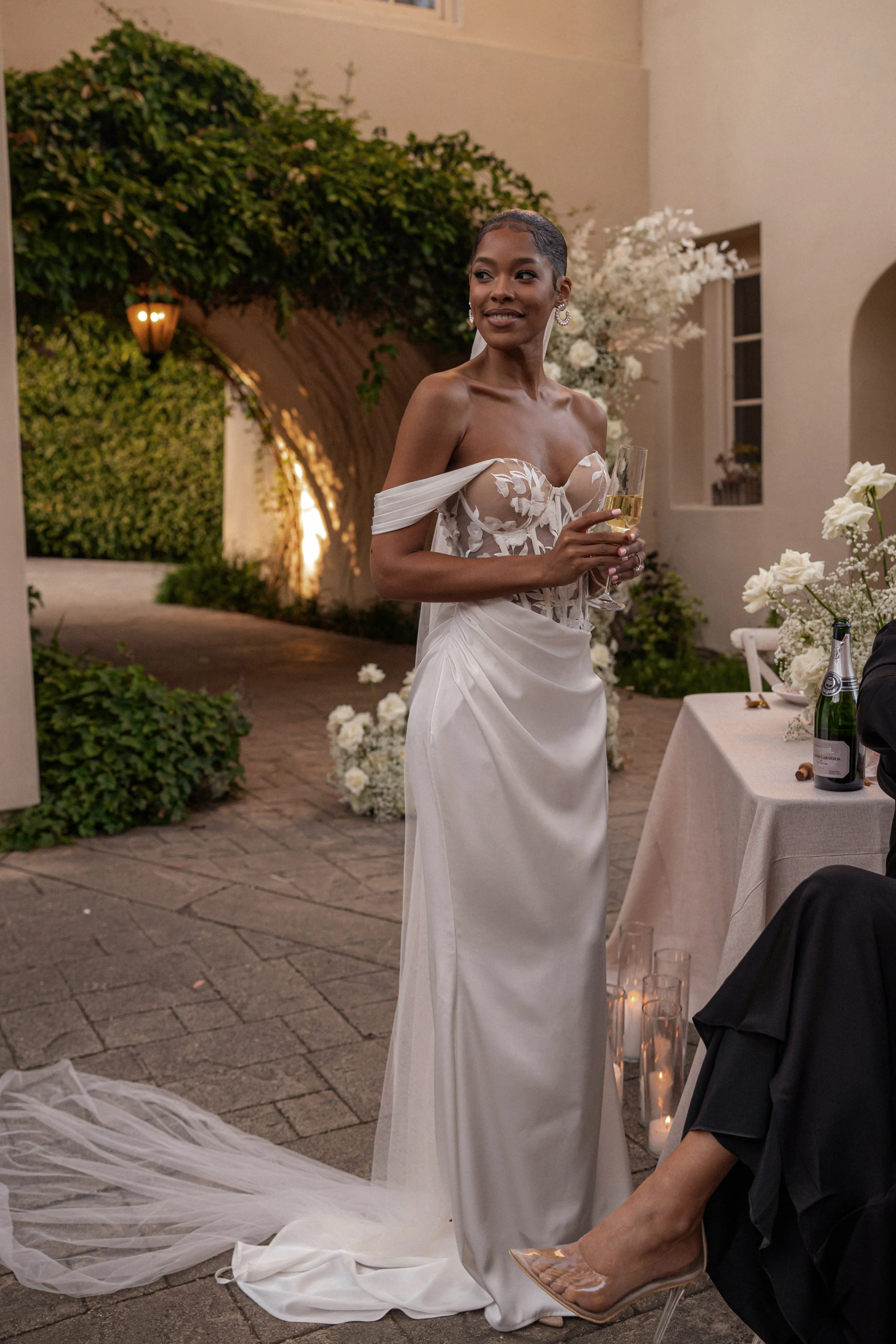 Ivory Infinite Love Satin Gown