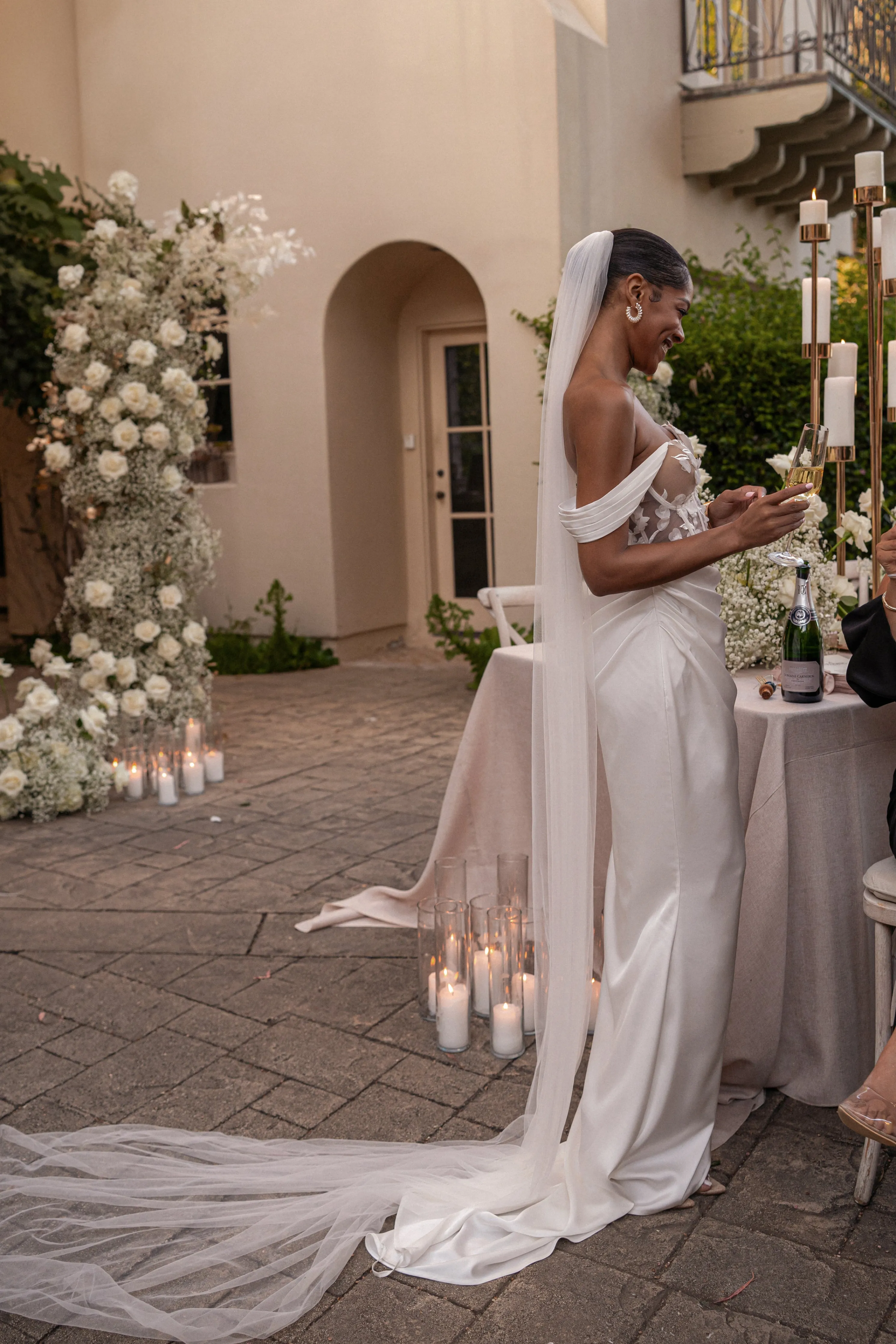 Ivory Infinite Love Satin Gown