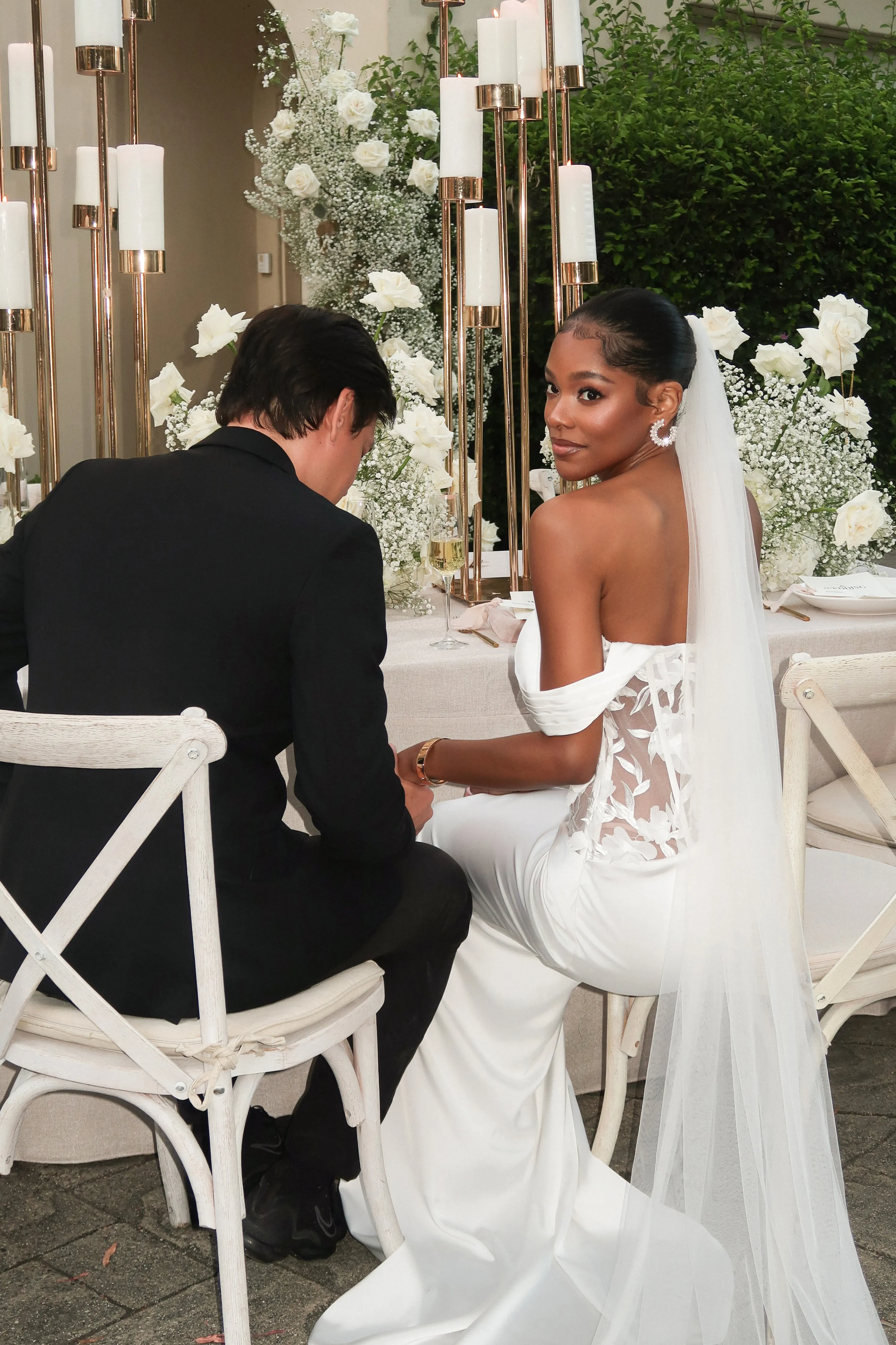 Ivory Infinite Love Satin Gown