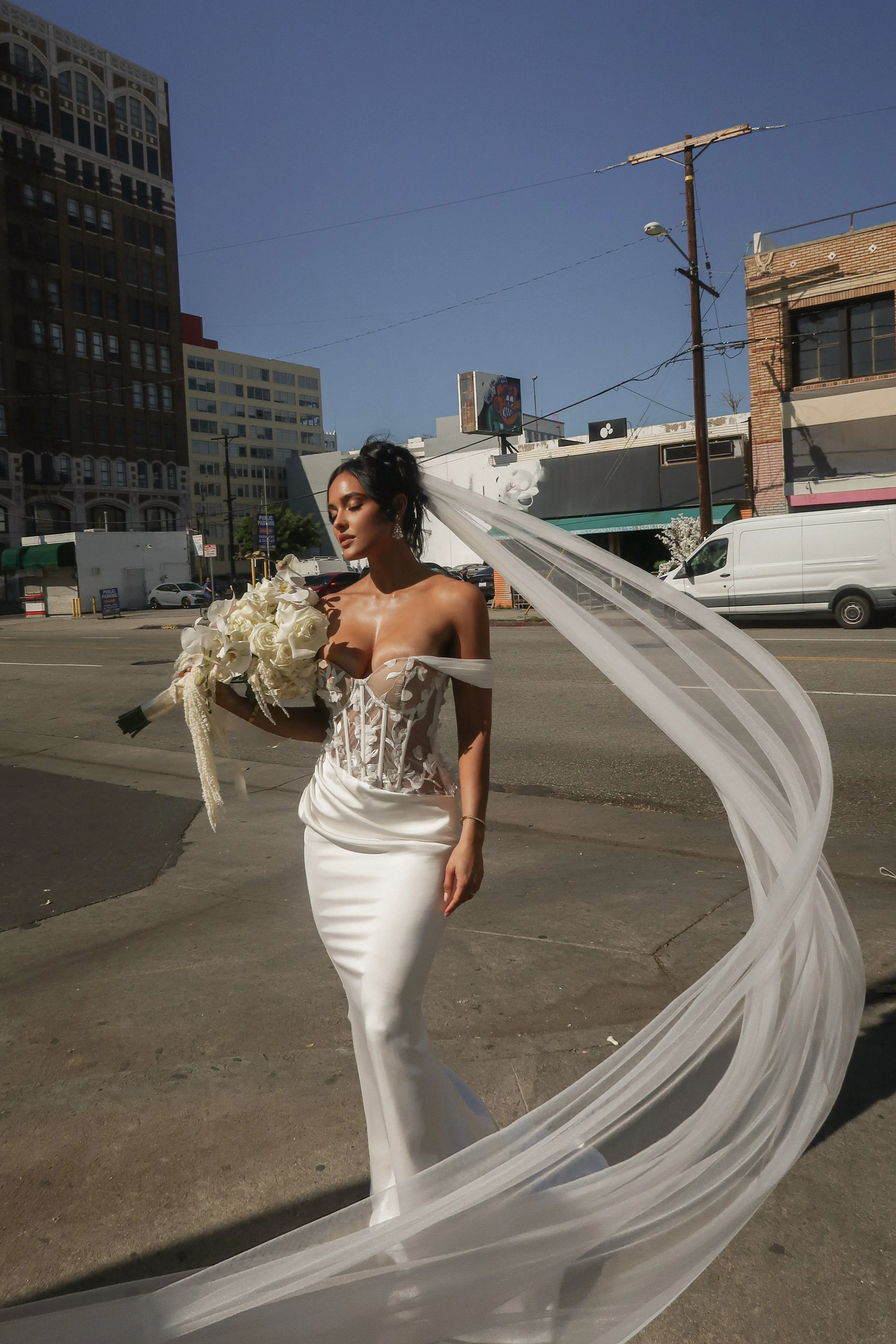 Ivory Infinite Love Satin Gown