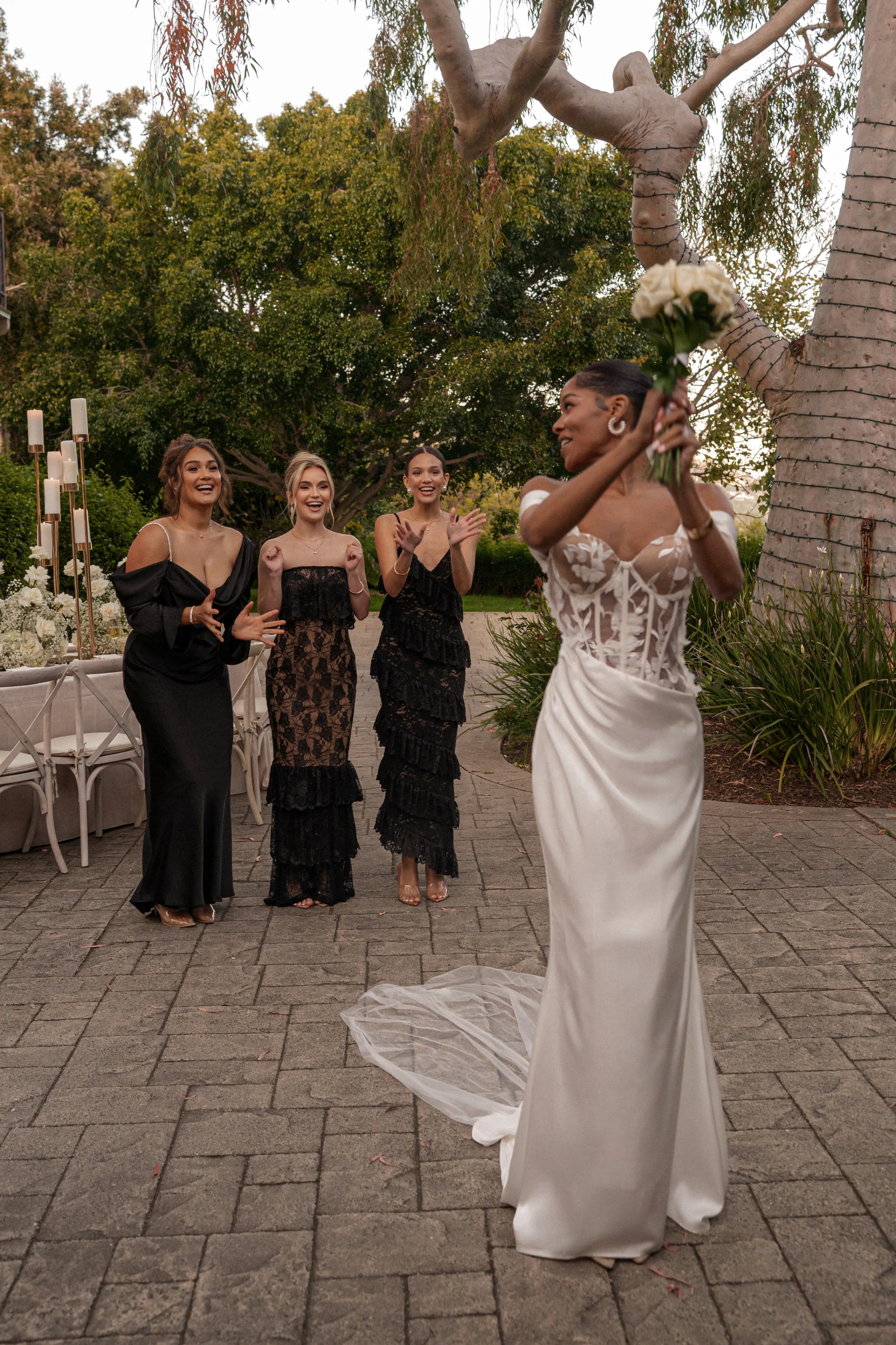 Ivory Infinite Love Satin Gown