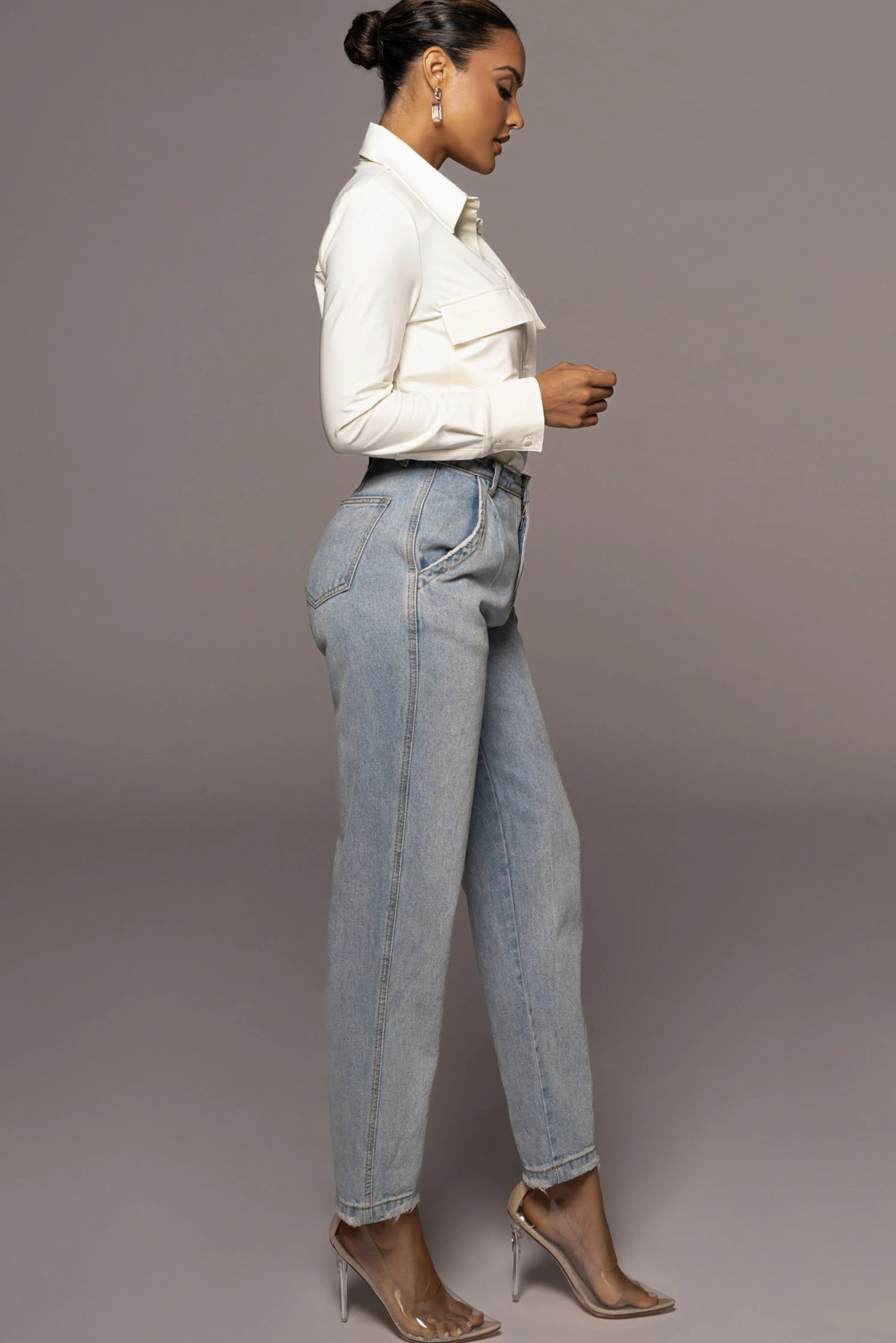 Ivory Jaxson Button Up