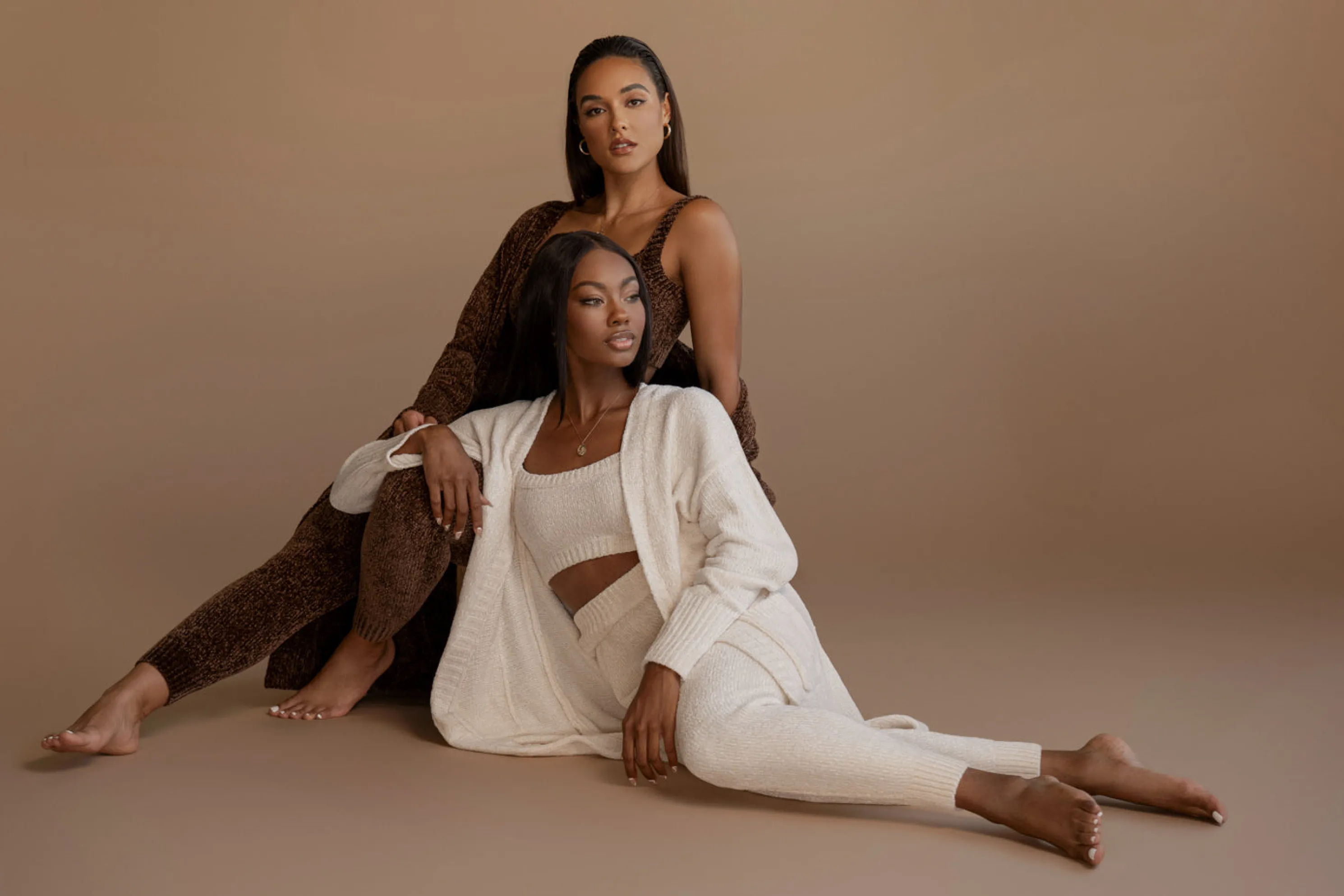 Ivory Juniper Chenille Sweater Pant