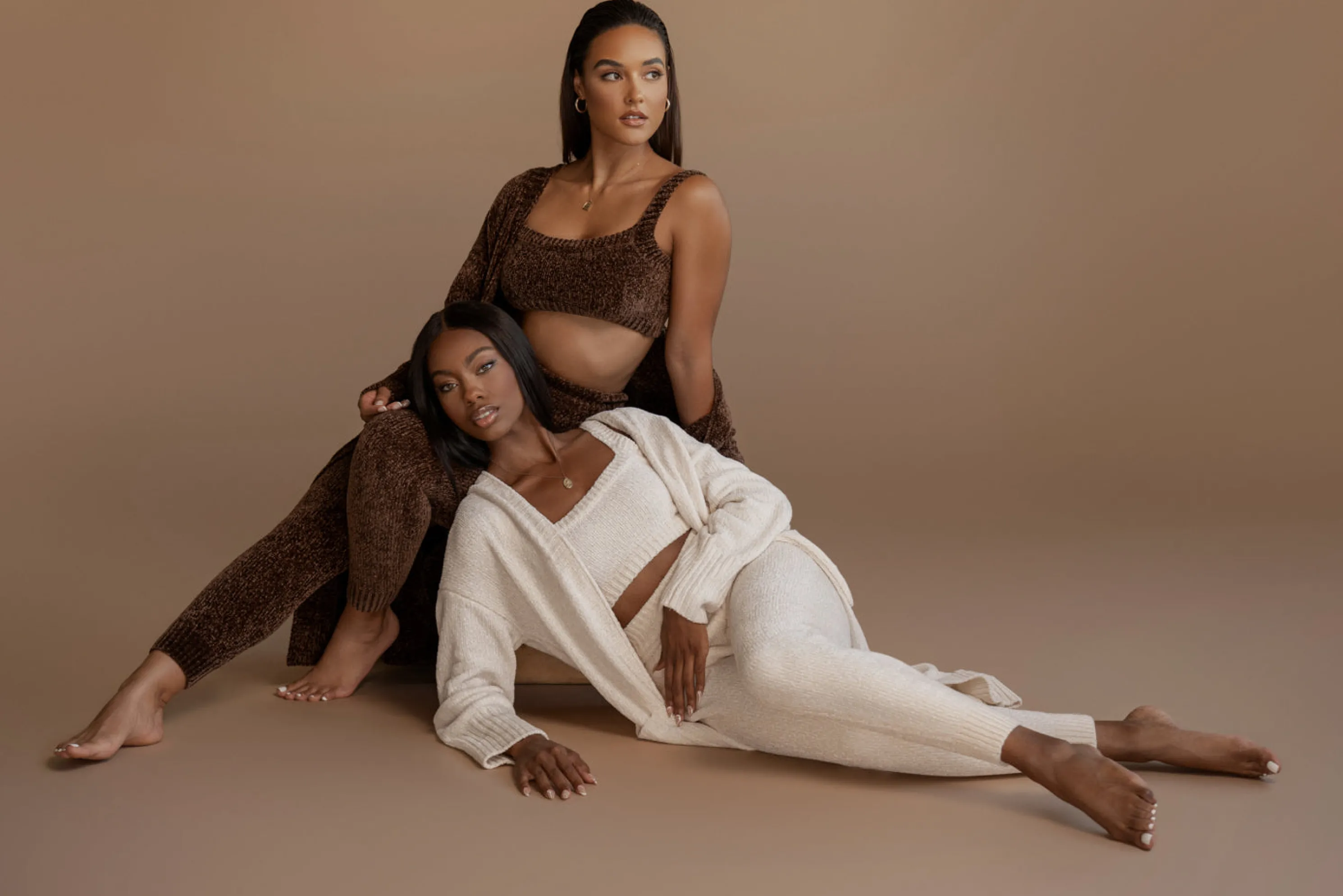 Ivory Juniper Chenille Sweater Pant