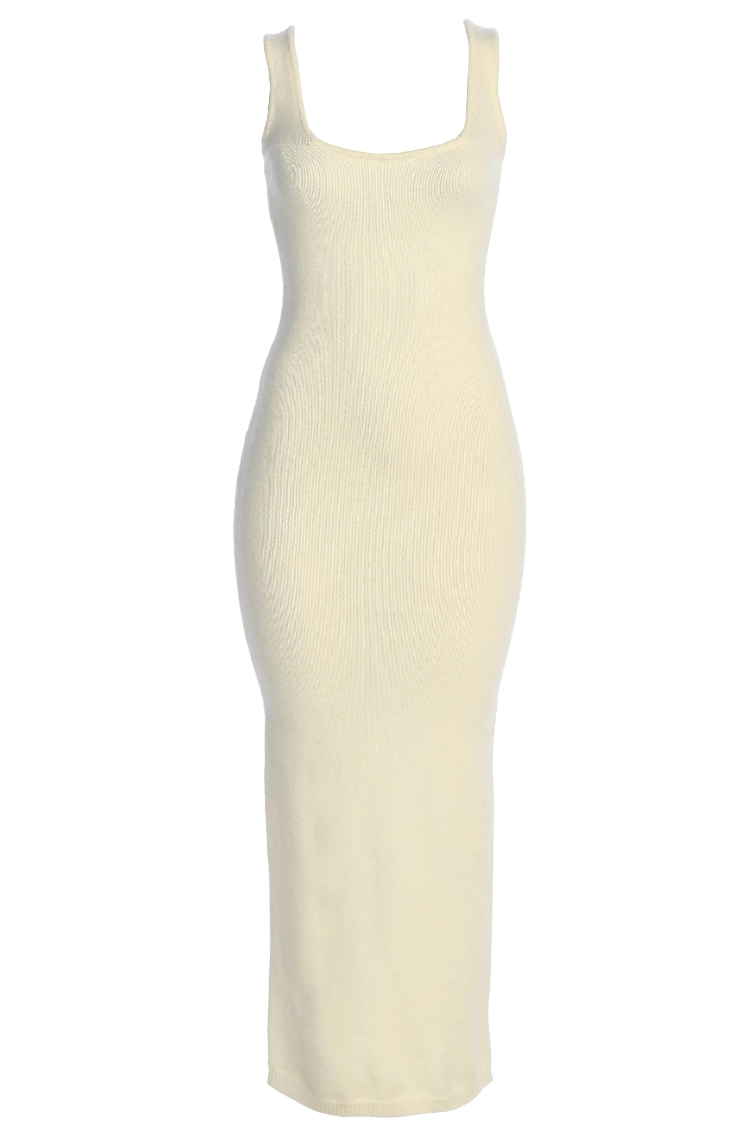Ivory Karolina Knit Maxi Dress
