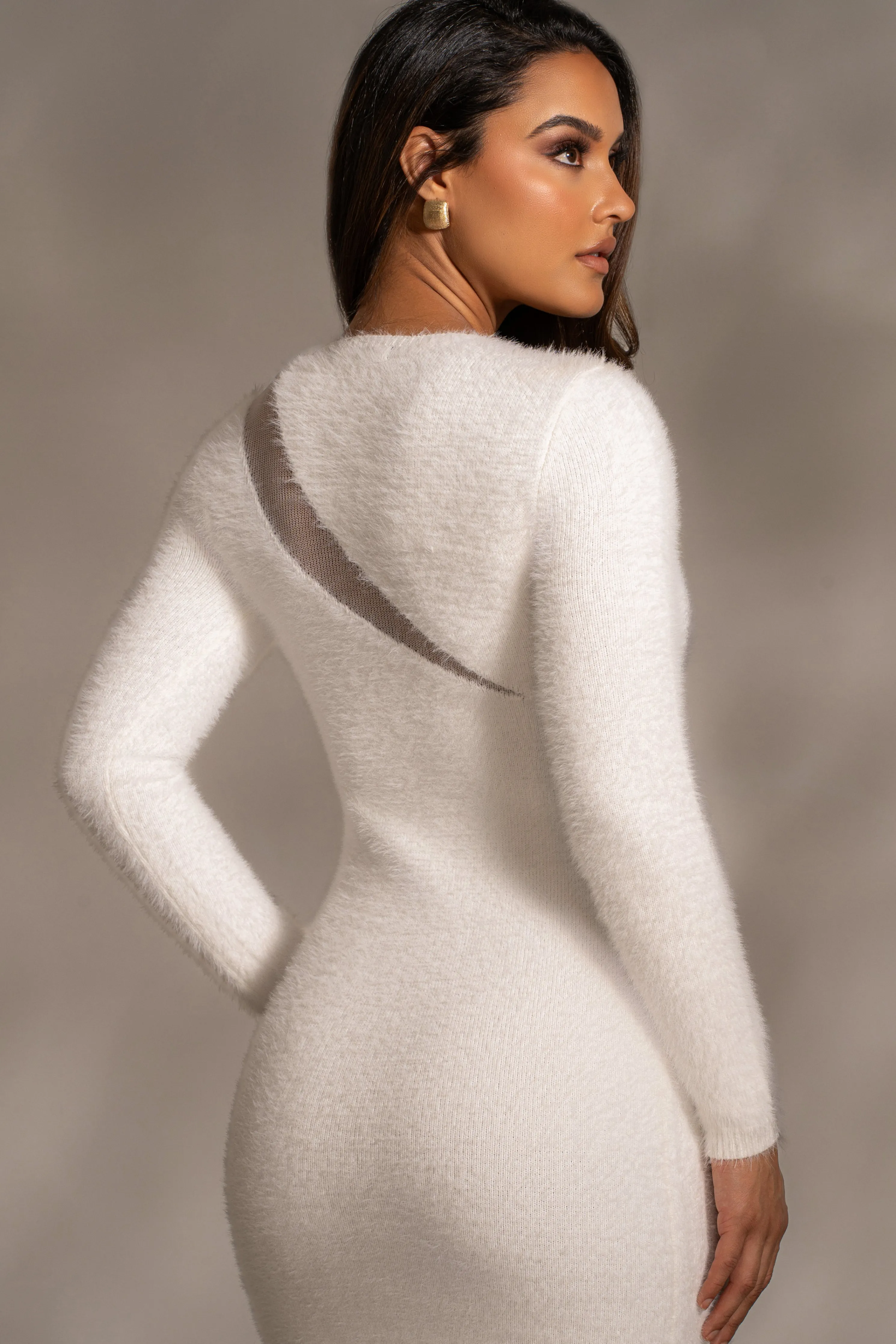 Ivory More To Love Maxi Dress