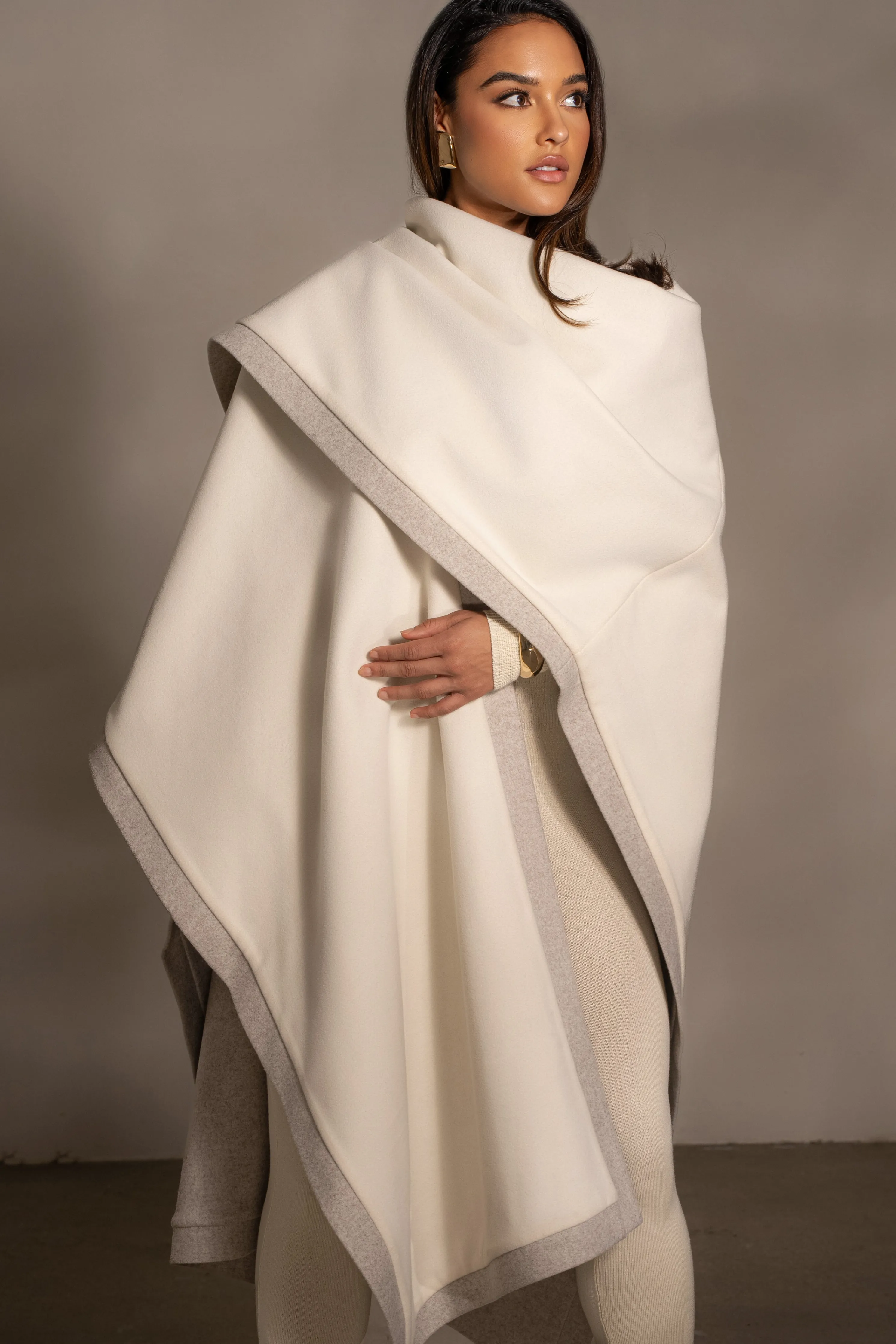 Ivory Park City Reversible Shawl