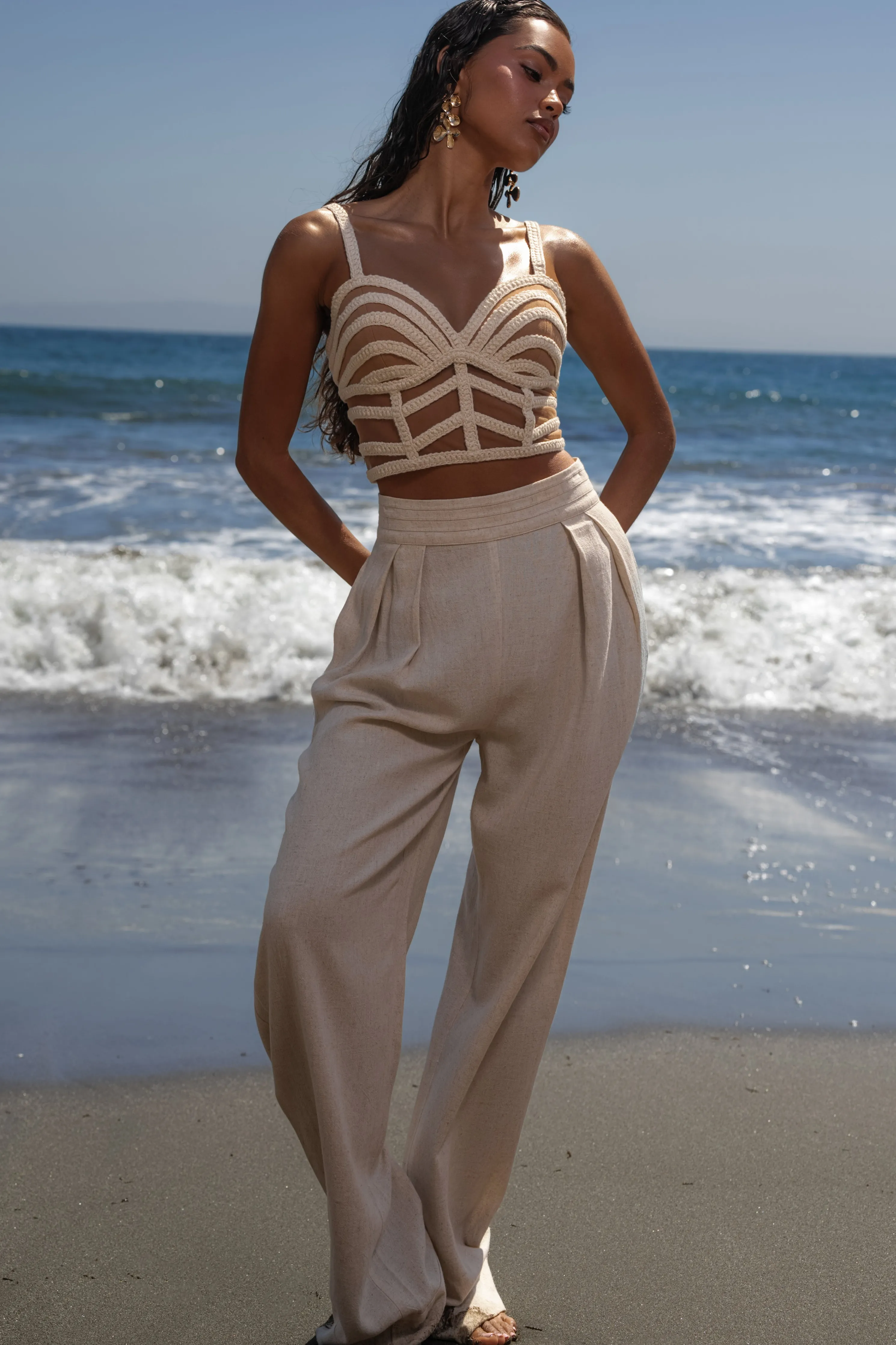 Ivory Serenity Bay Top