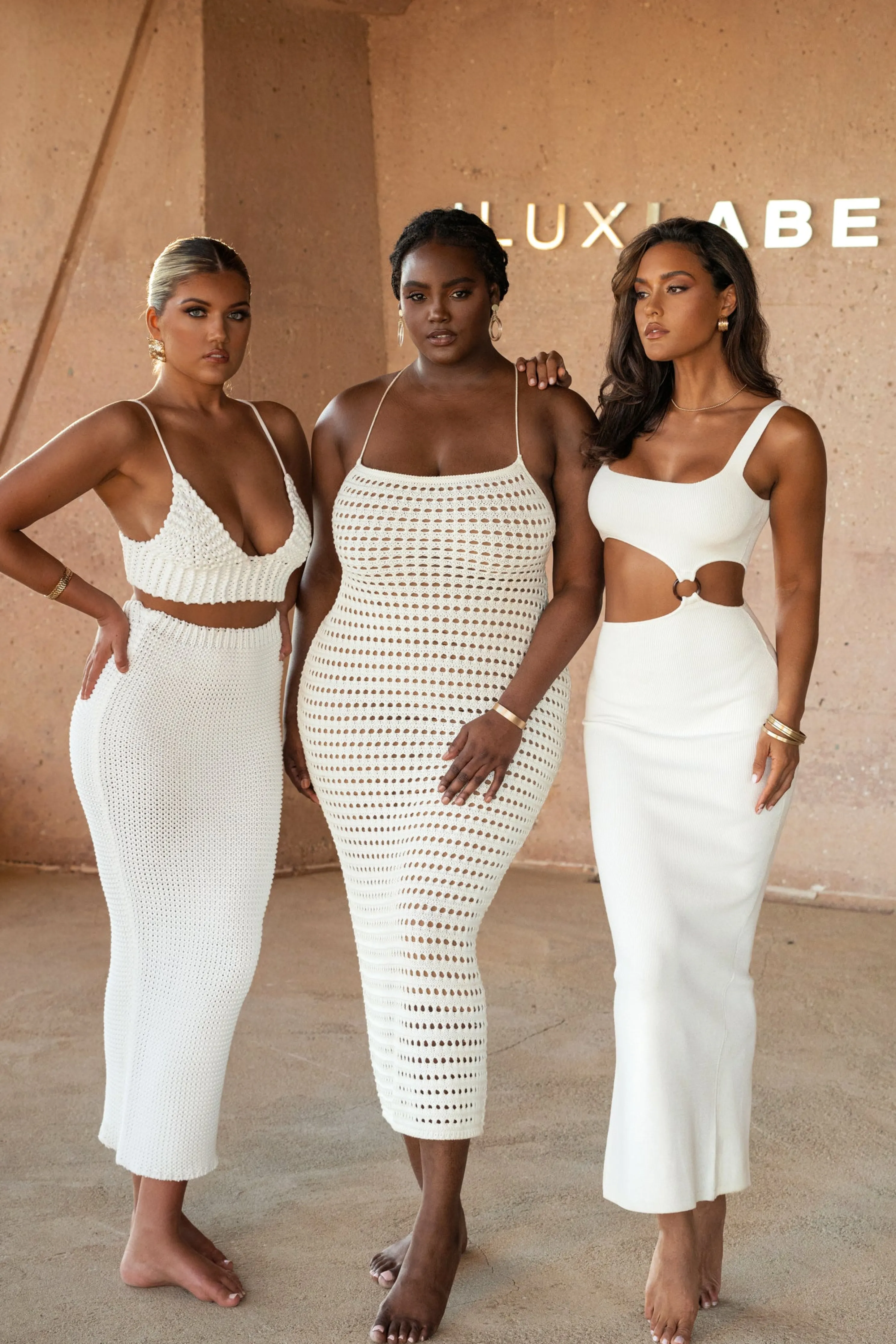 Ivory Time After Time Dress