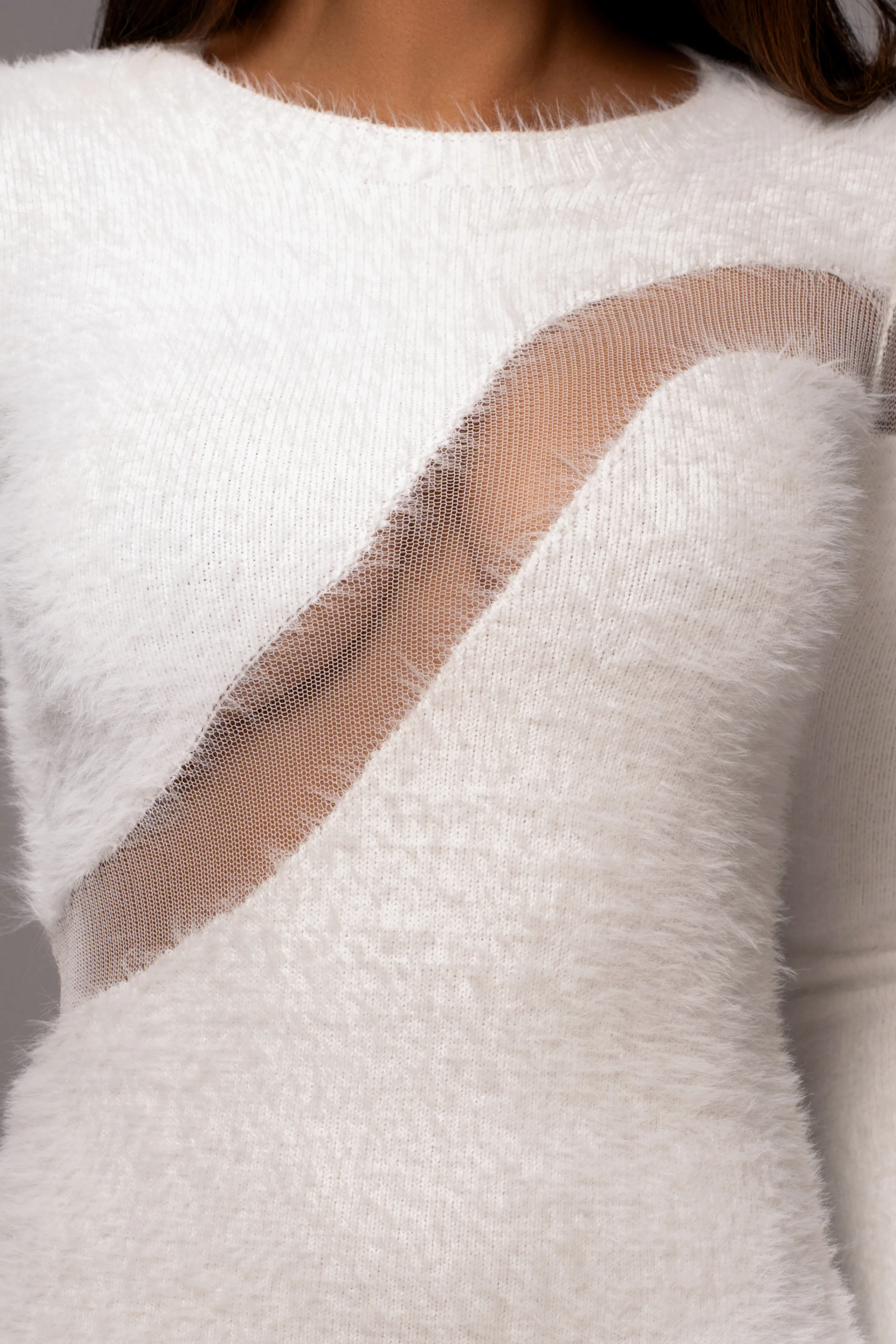 Ivory Toni Knit Maxi Dress