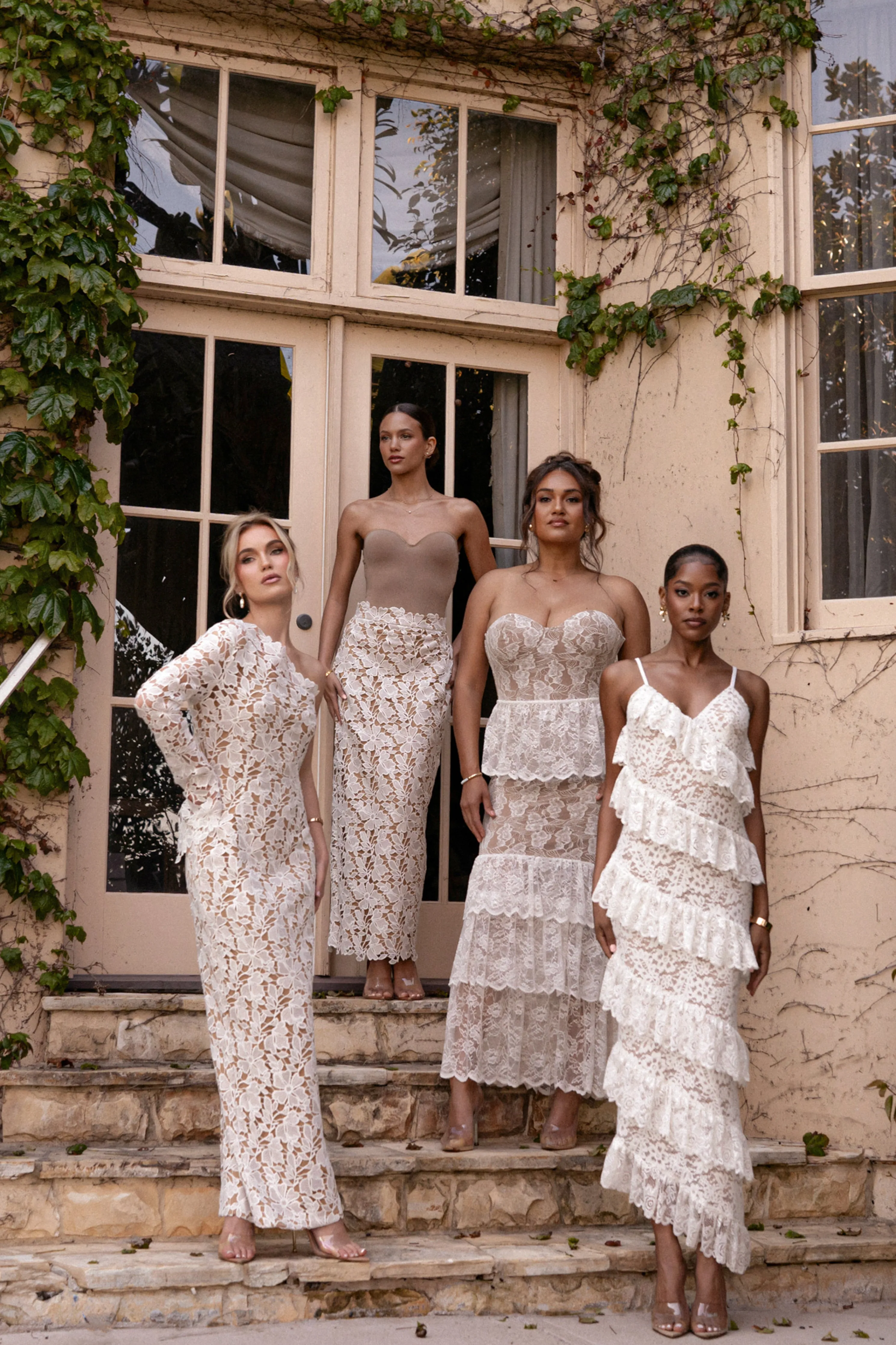 Ivory True Love Lace Dress