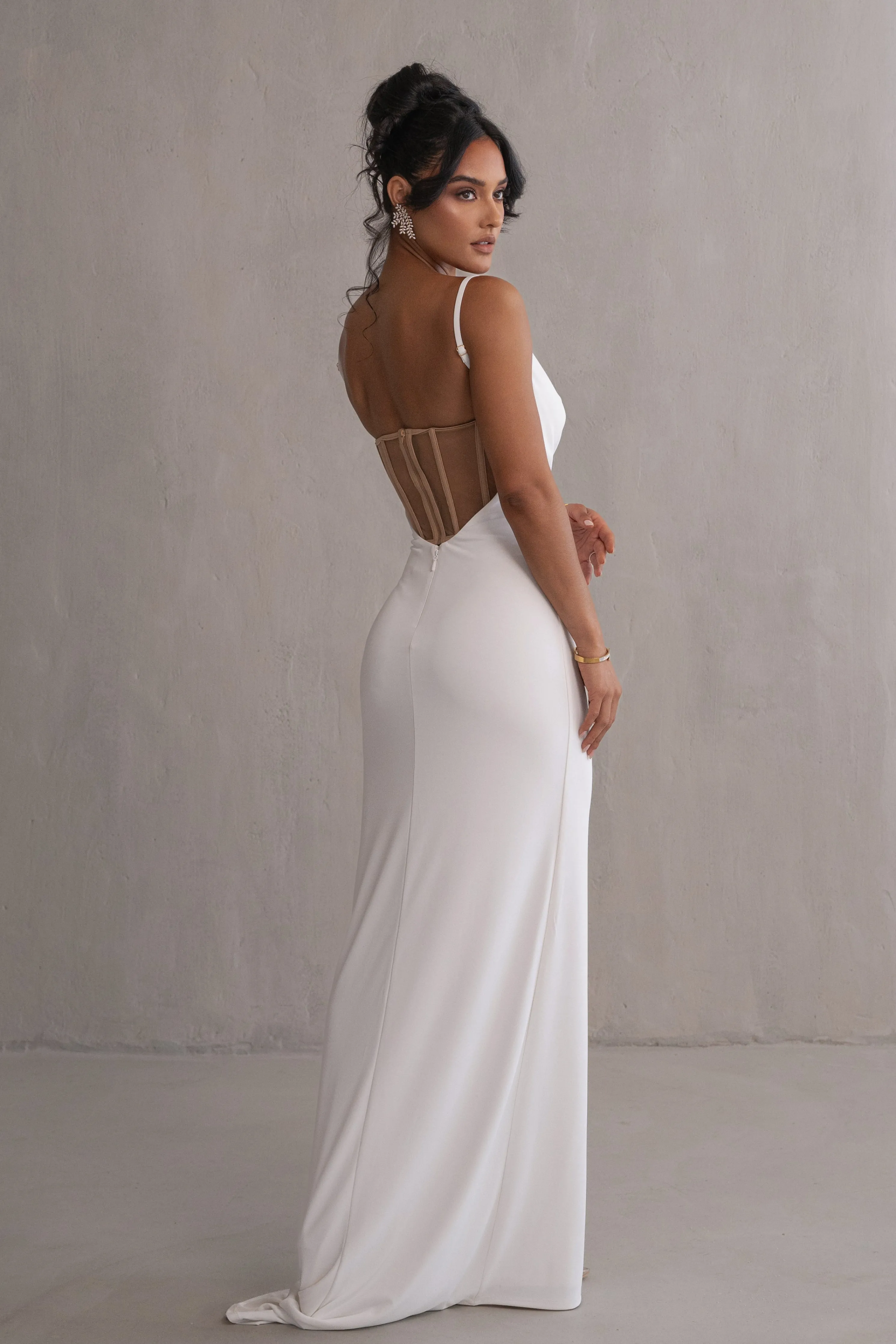 Ivory Until Forever Maxi Dress