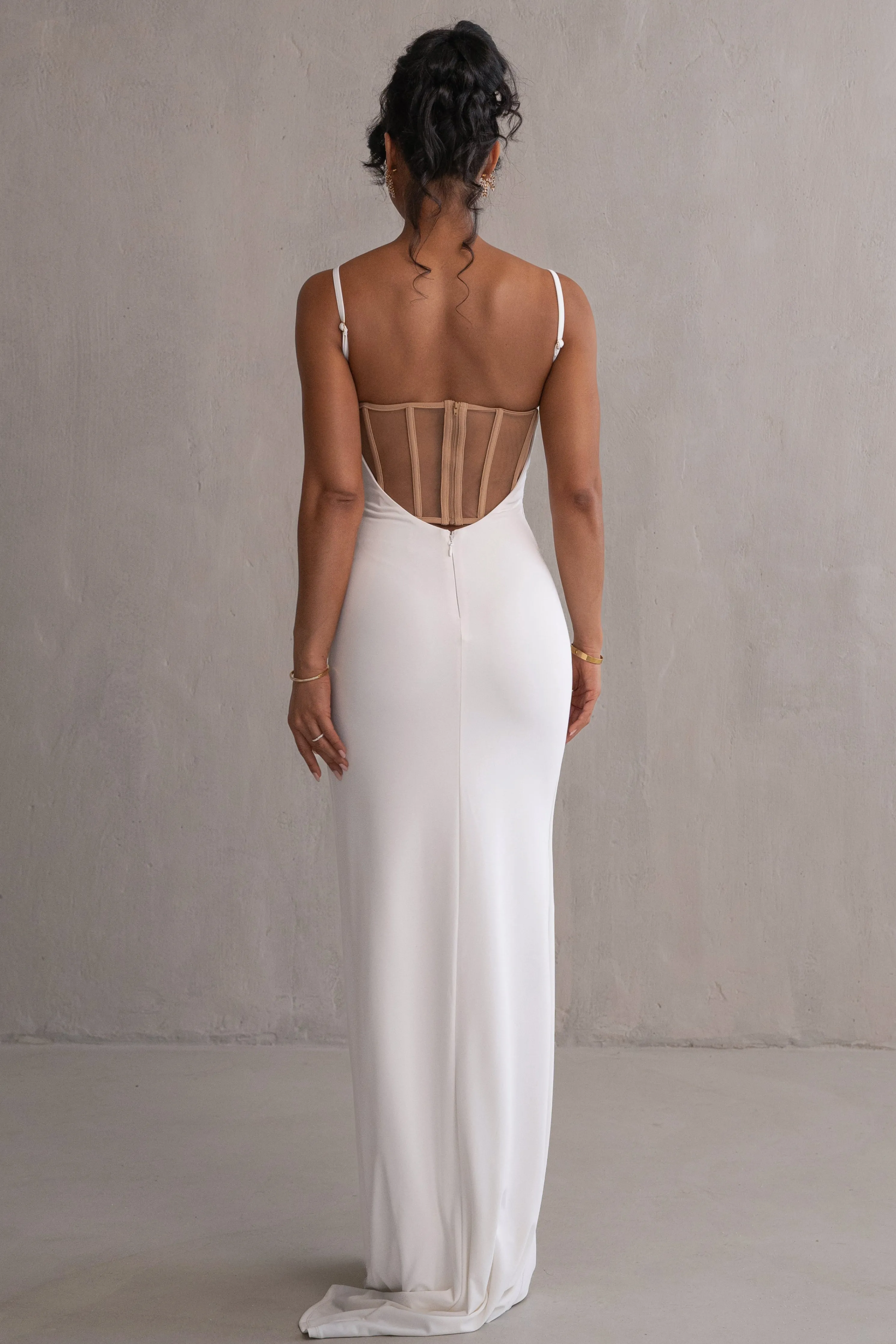 Ivory Until Forever Maxi Dress