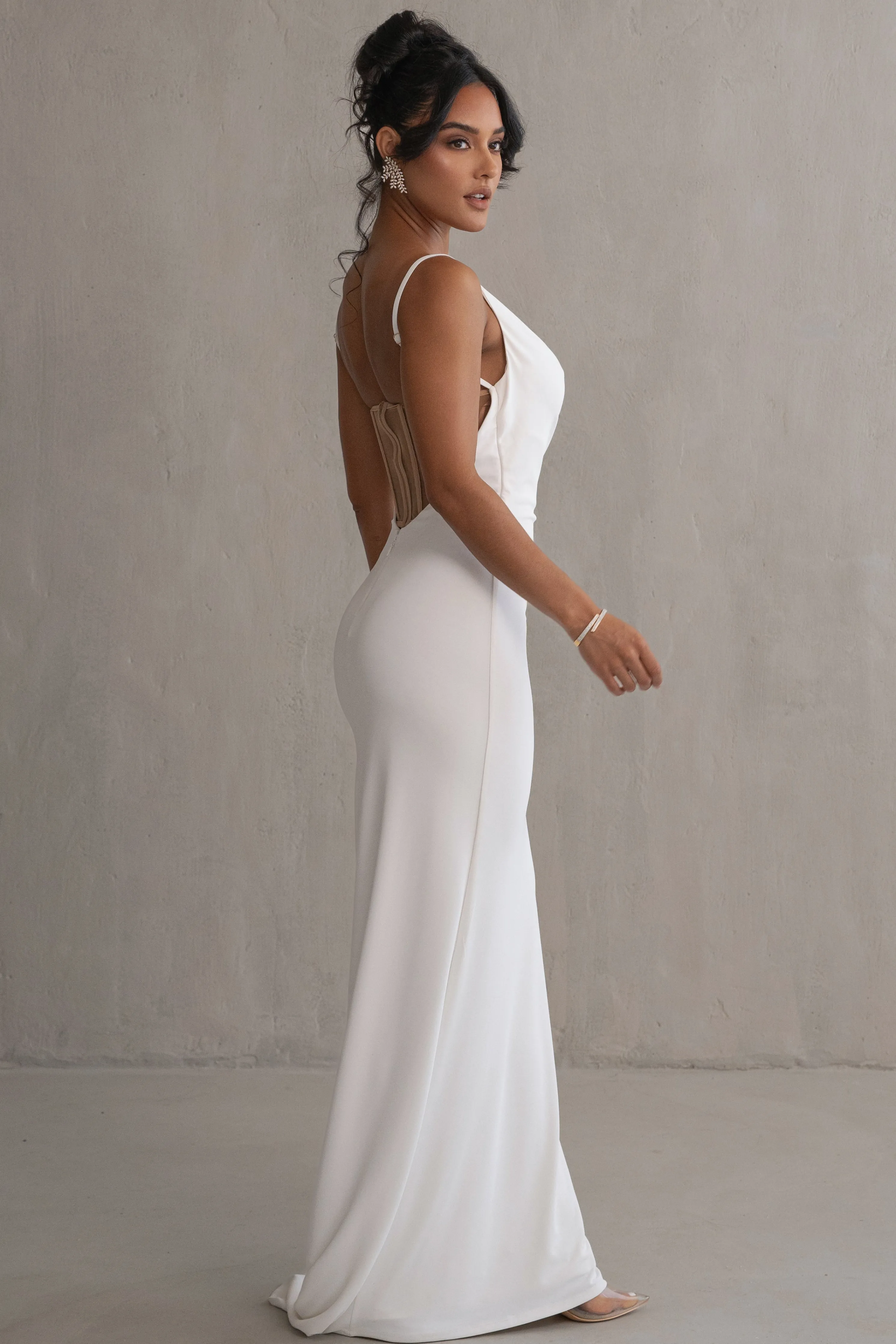 Ivory Until Forever Maxi Dress