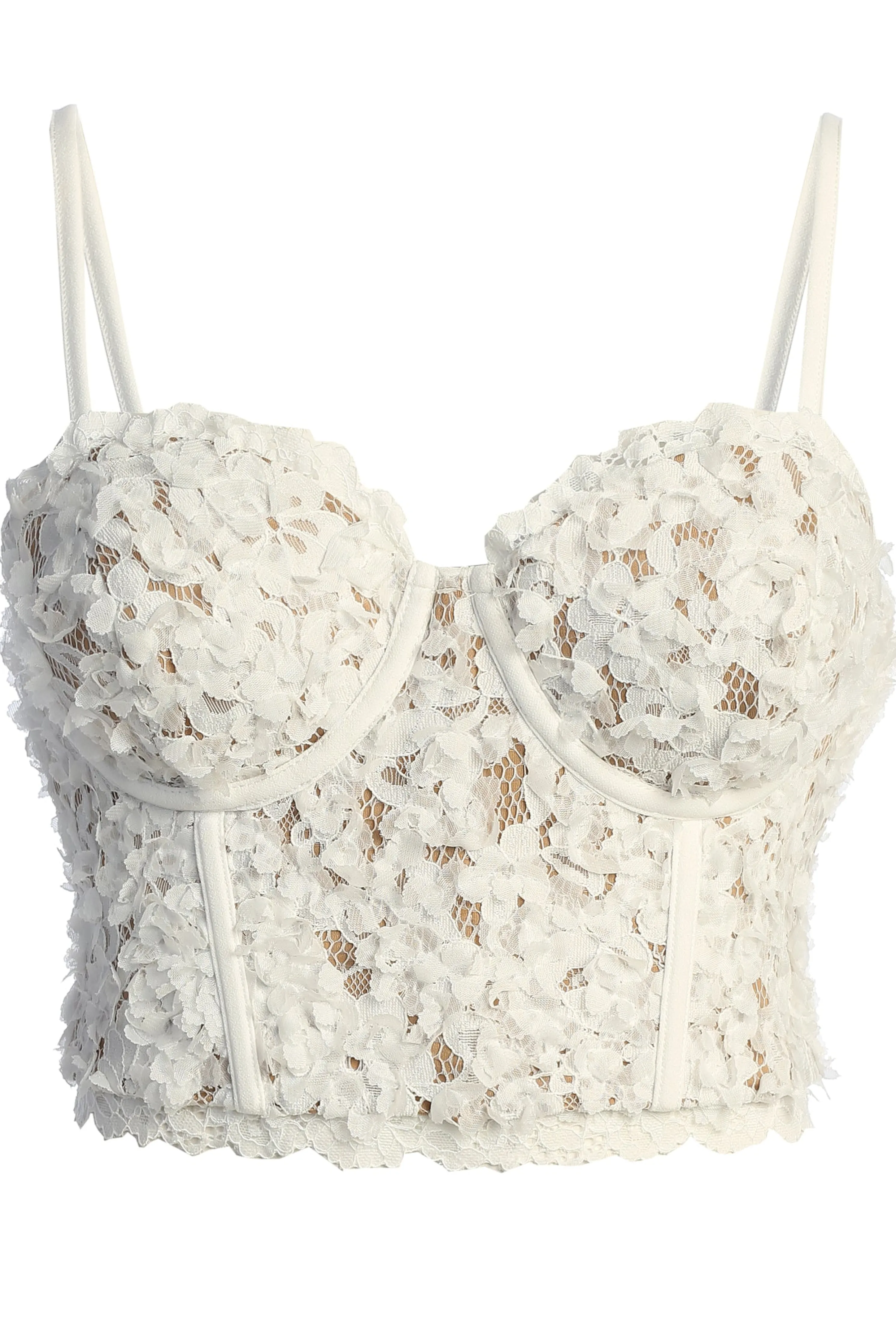 Ivory Yours Truly Lace Corset