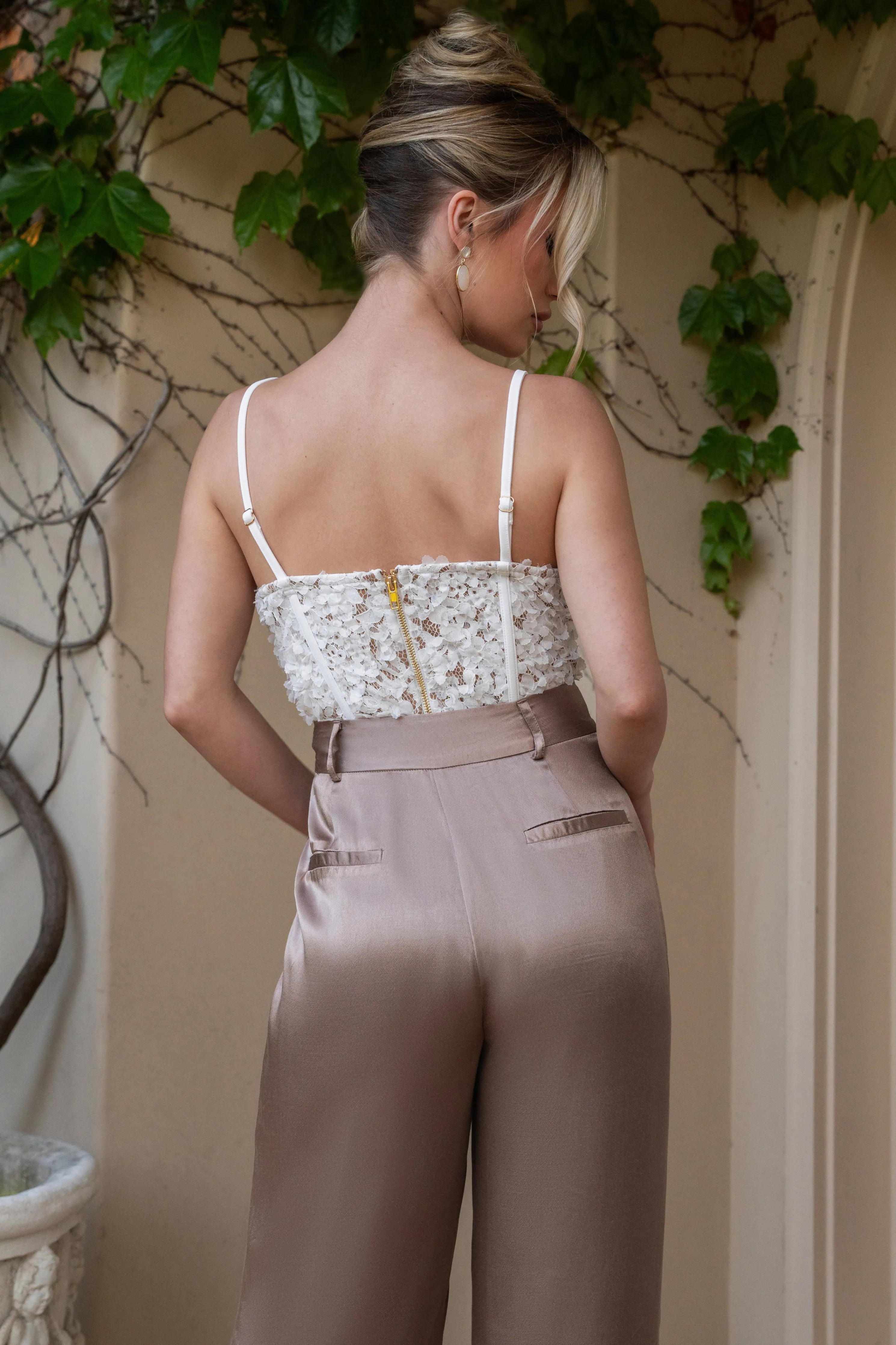 Ivory Yours Truly Lace Corset