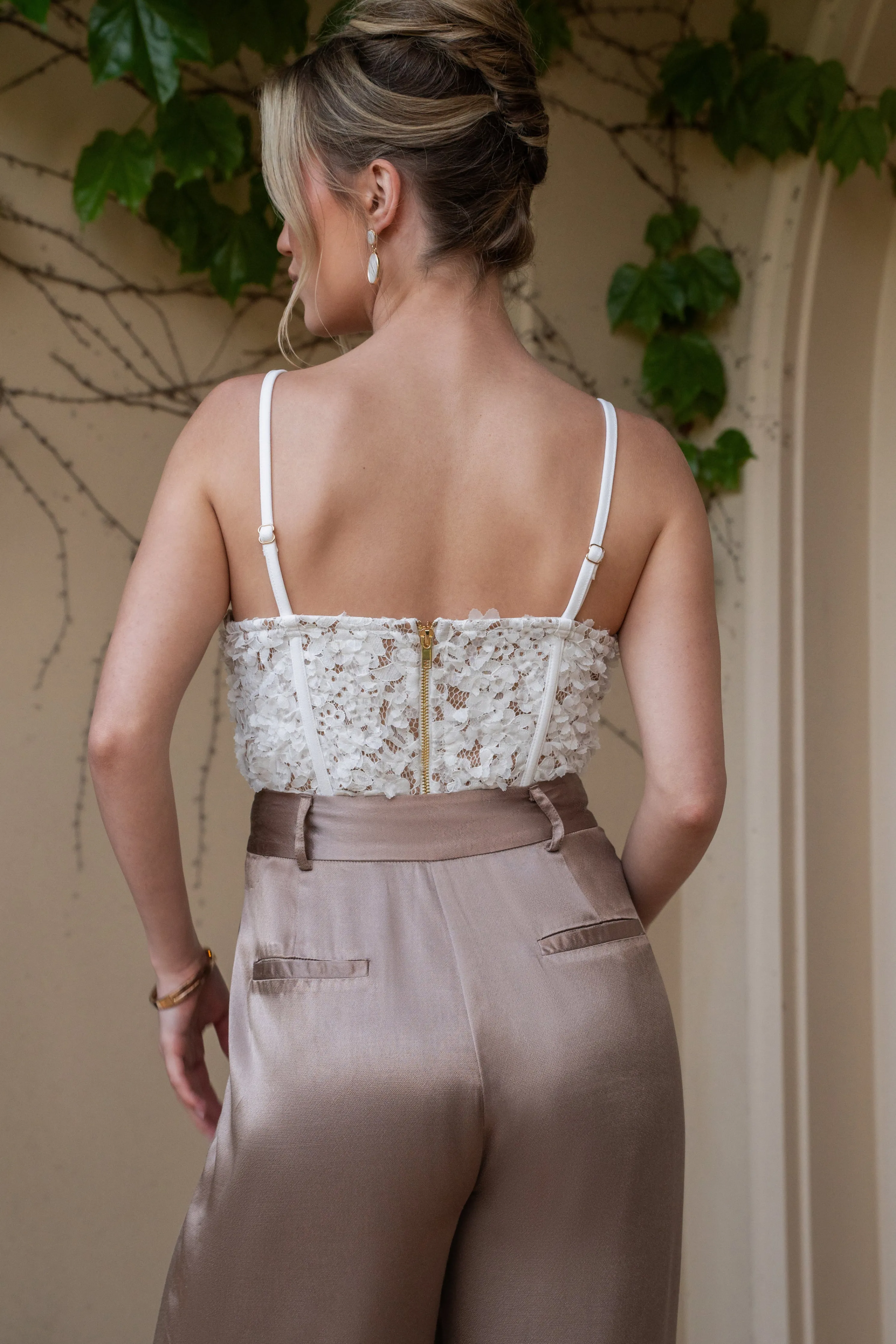 Ivory Yours Truly Lace Corset