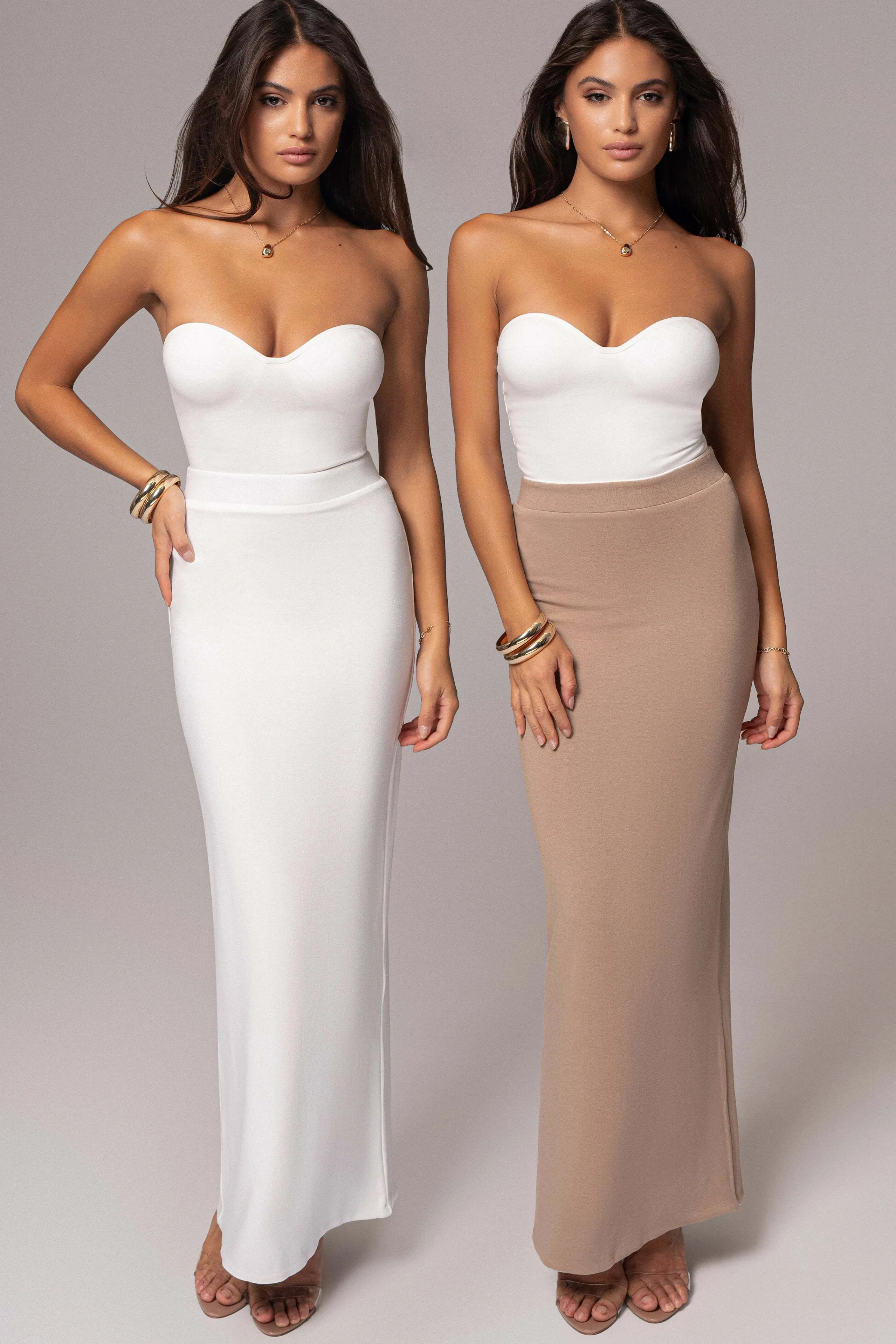 Ivory/Beige Everyday Reversible Skirt