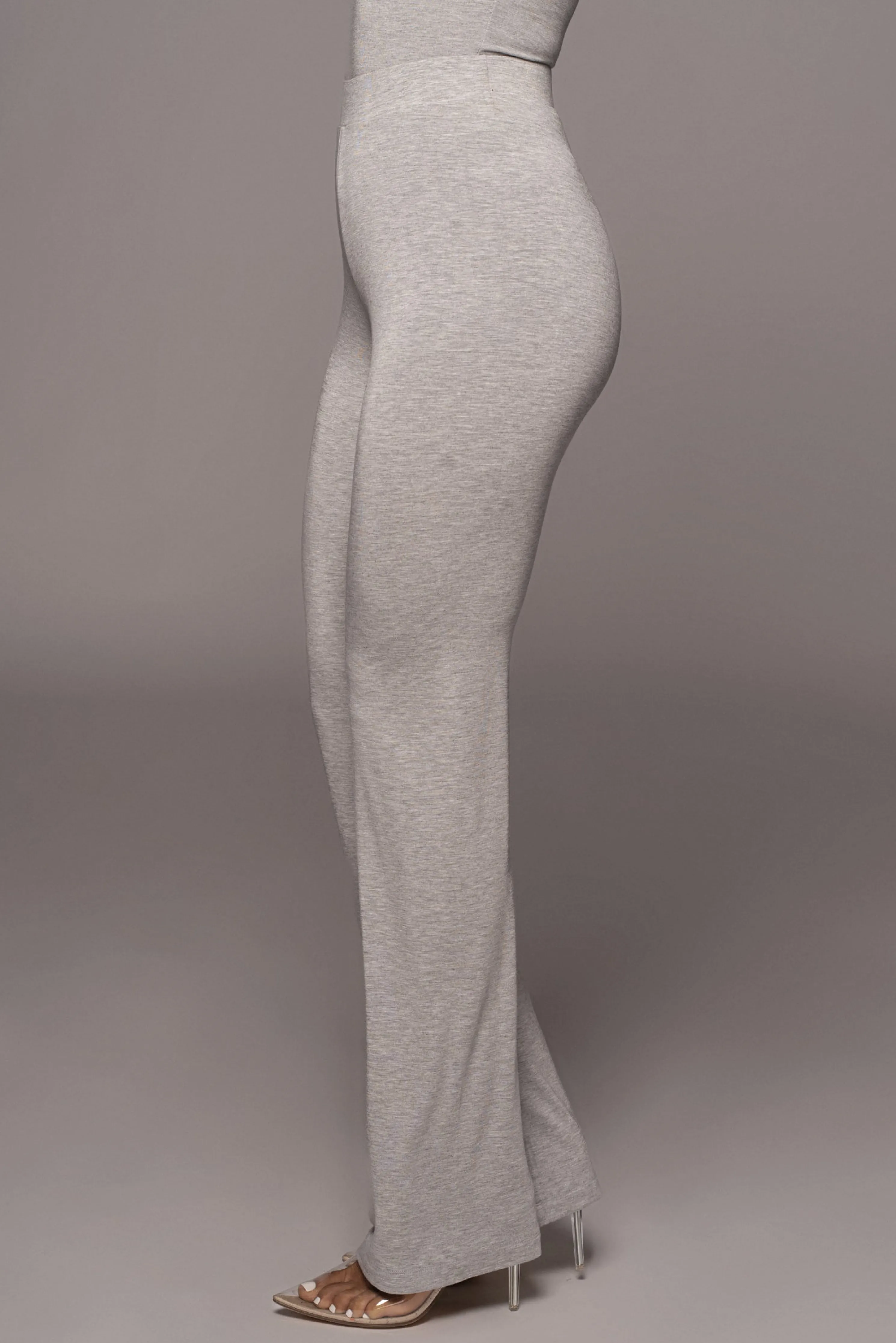 Jluxbasix Grey Not So Yoga Pants