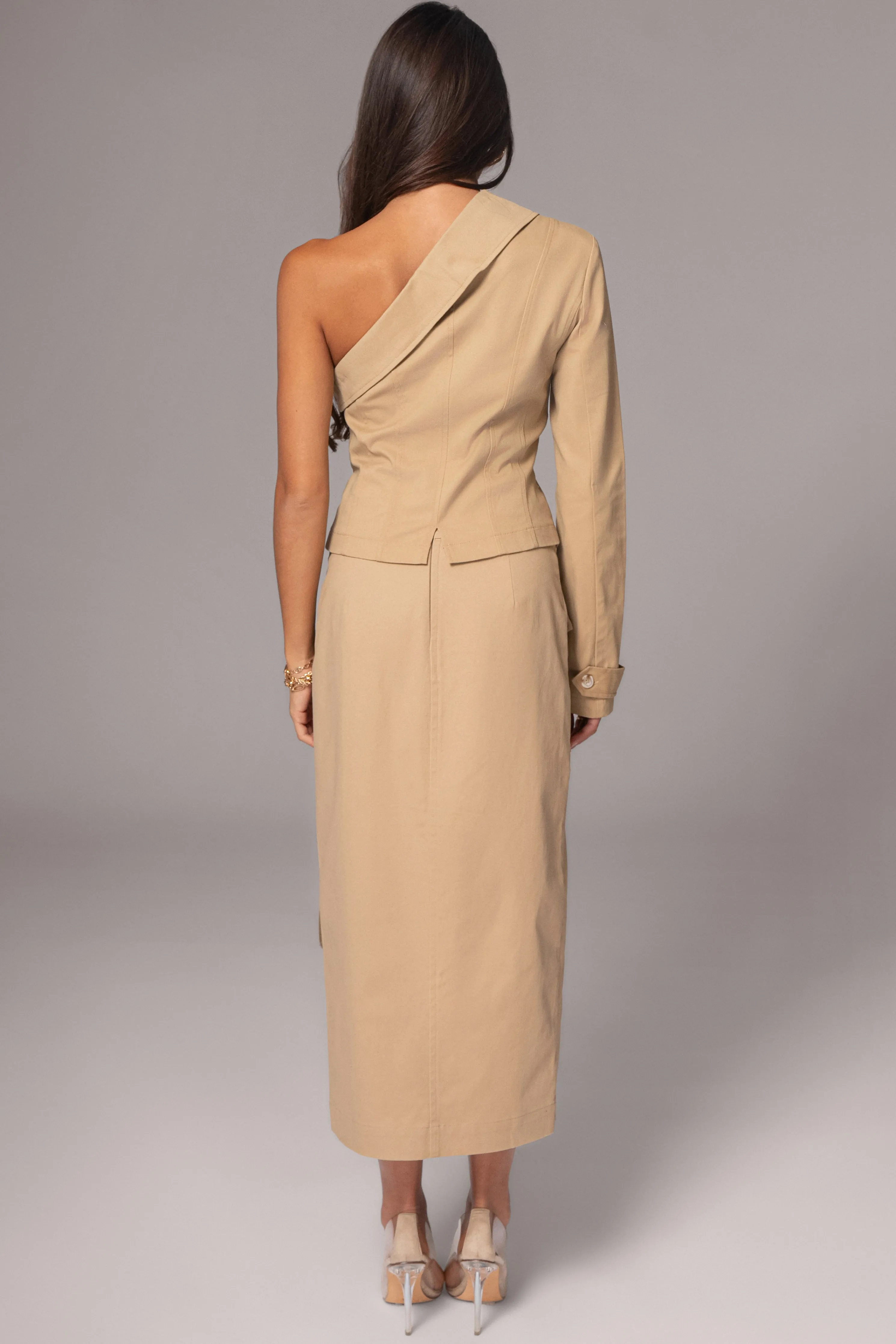 Khaki City Life Cargo Skirt