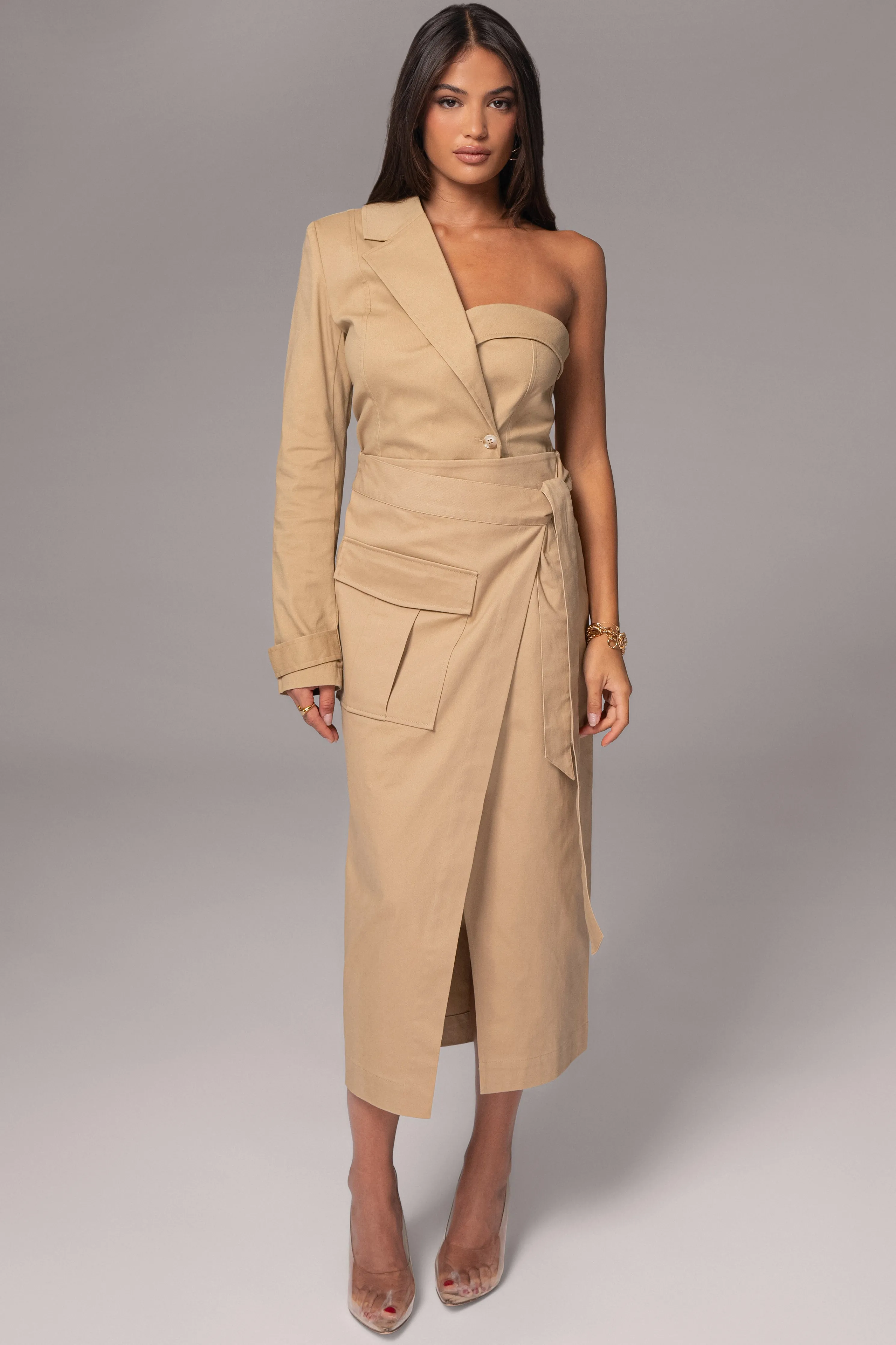 Khaki City Life Cargo Skirt