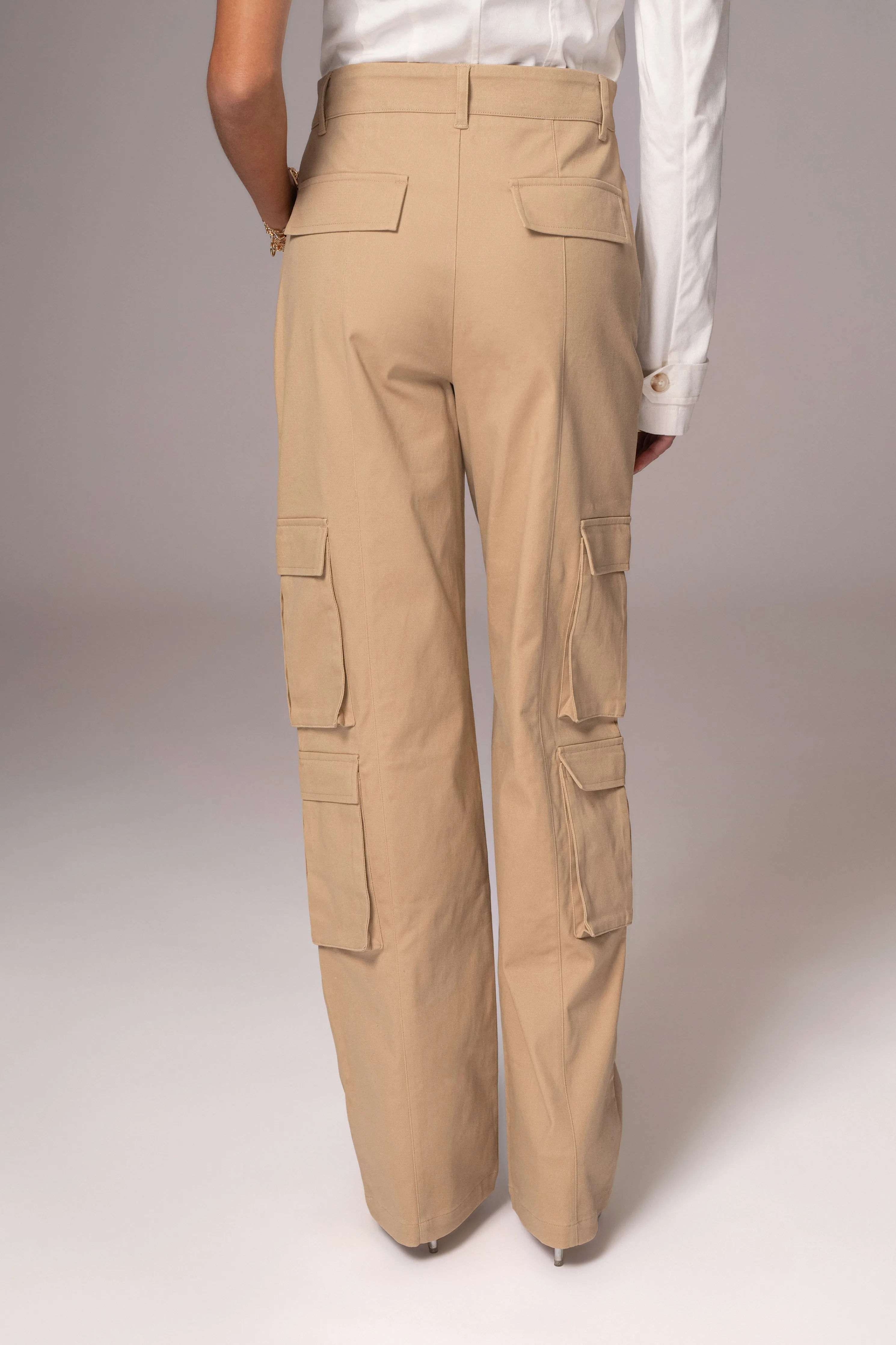 Khaki Double Take Cargo Pants