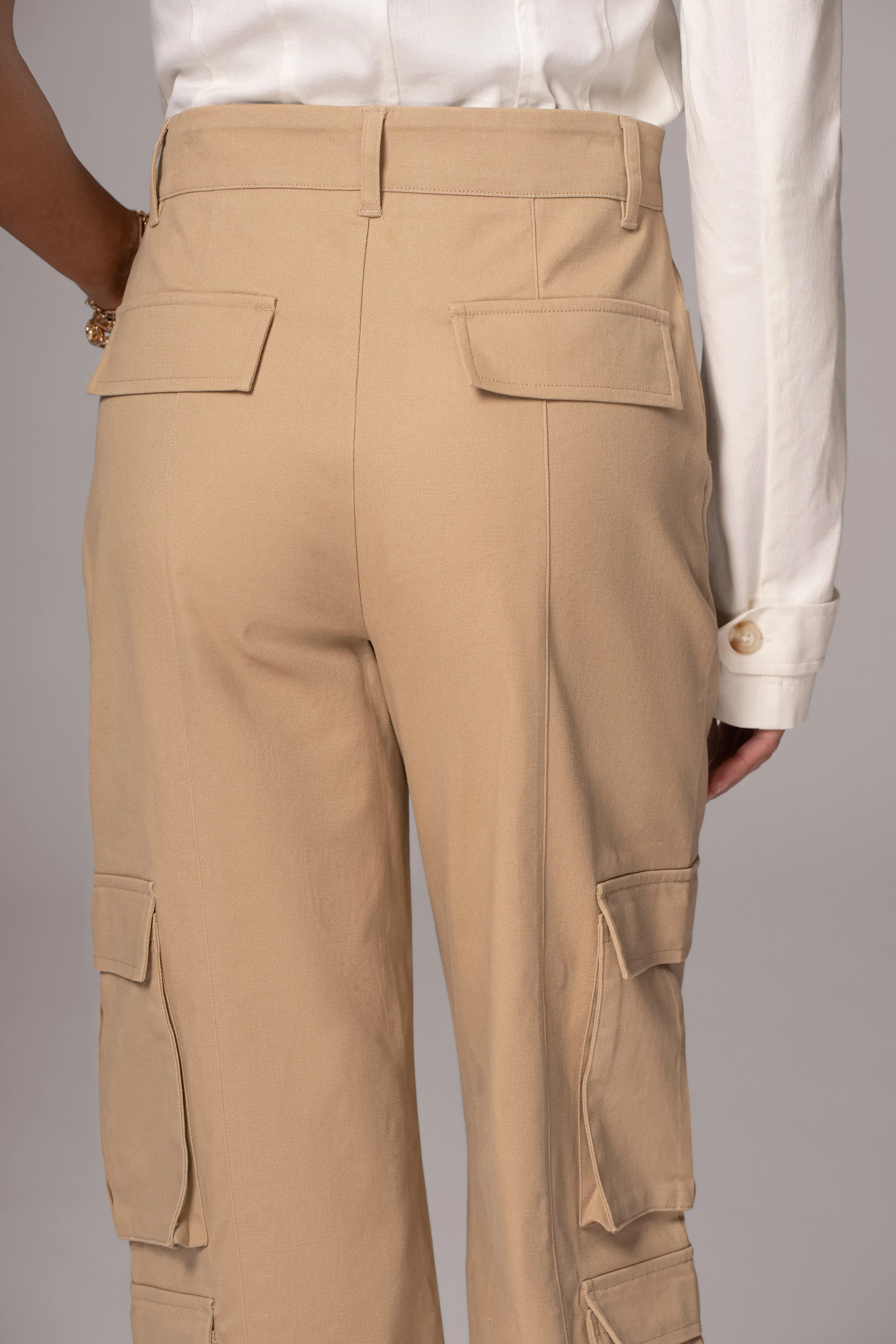 Khaki Double Take Cargo Pants