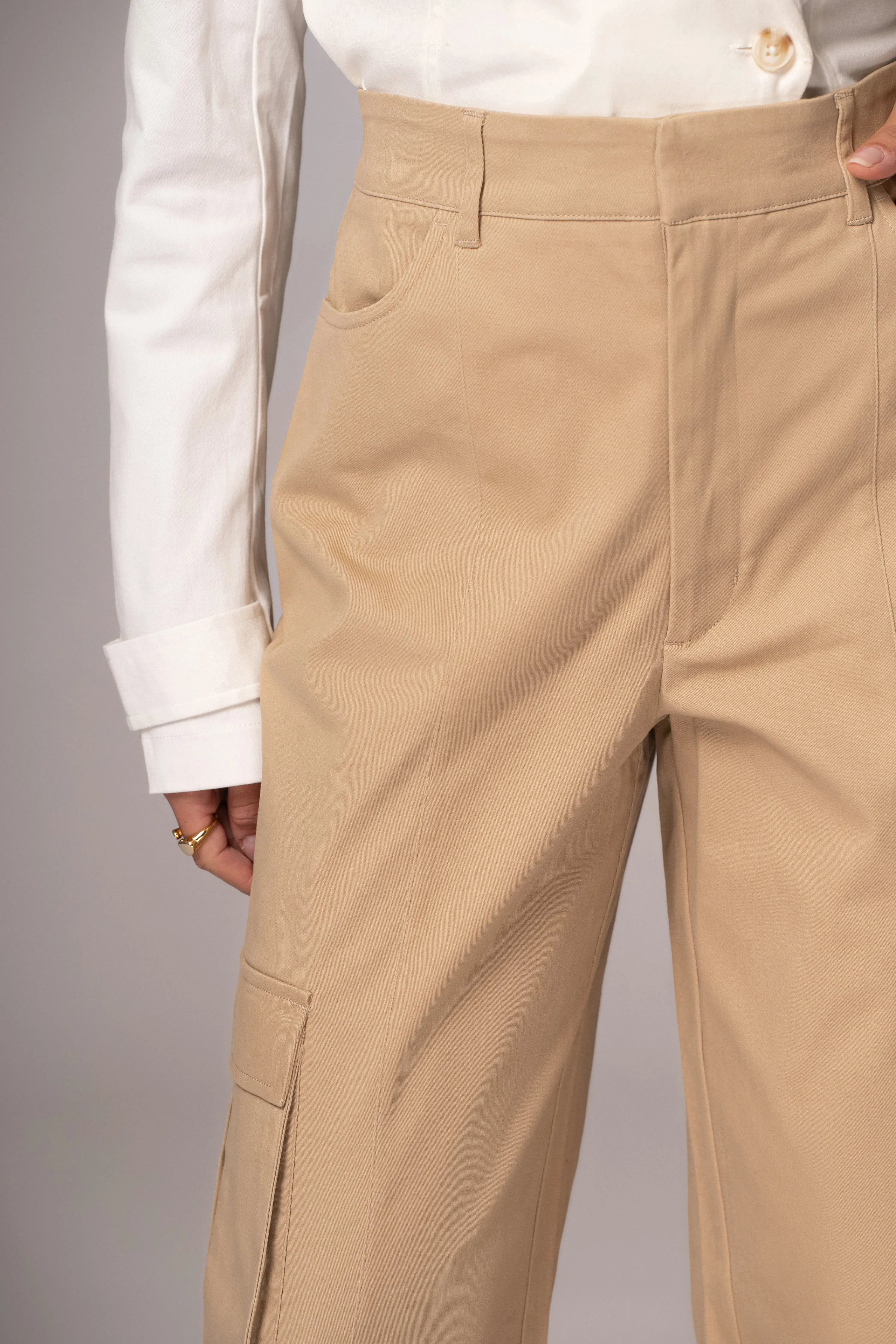 Khaki Double Take Cargo Pants