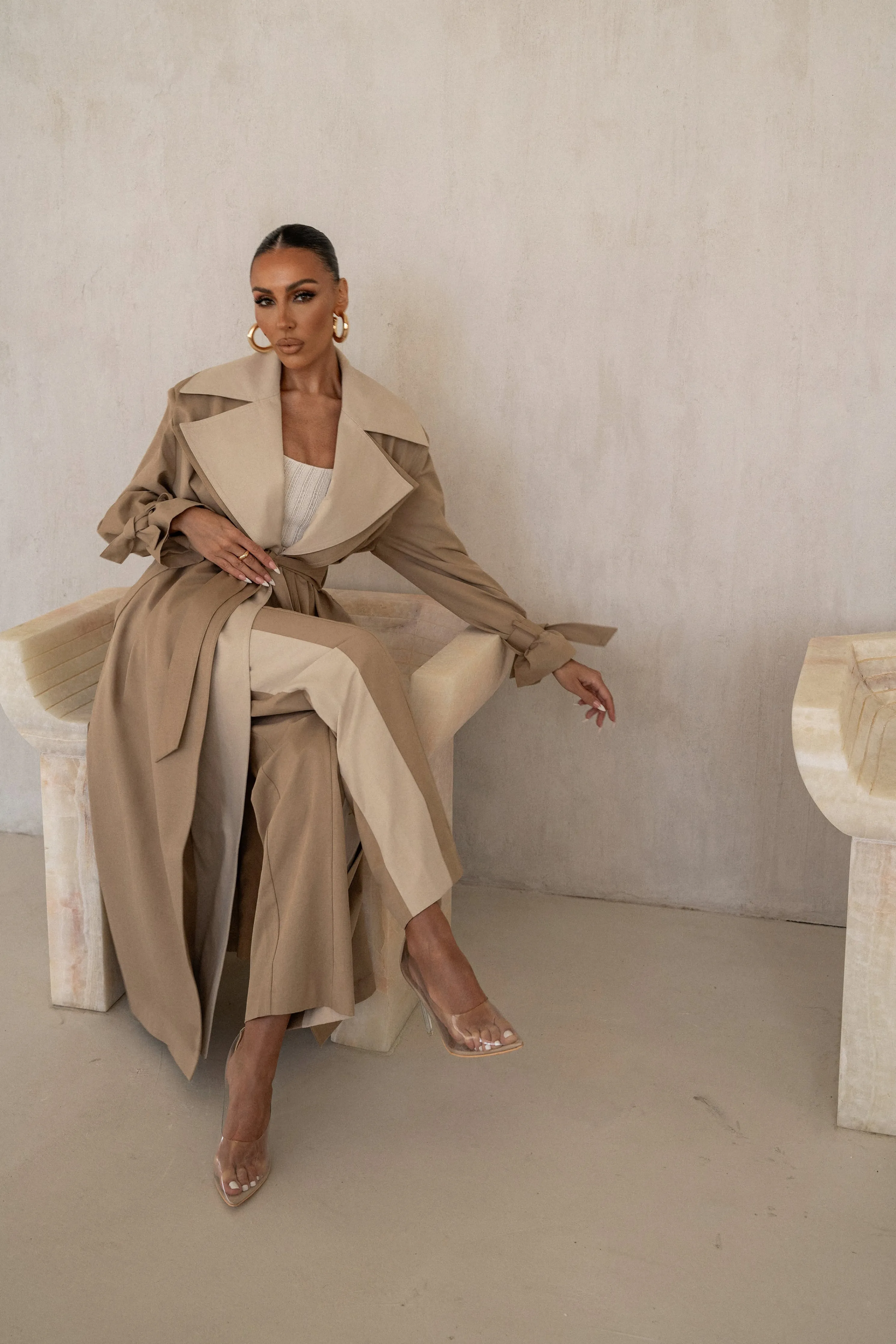 Khaki For The Moment Pants