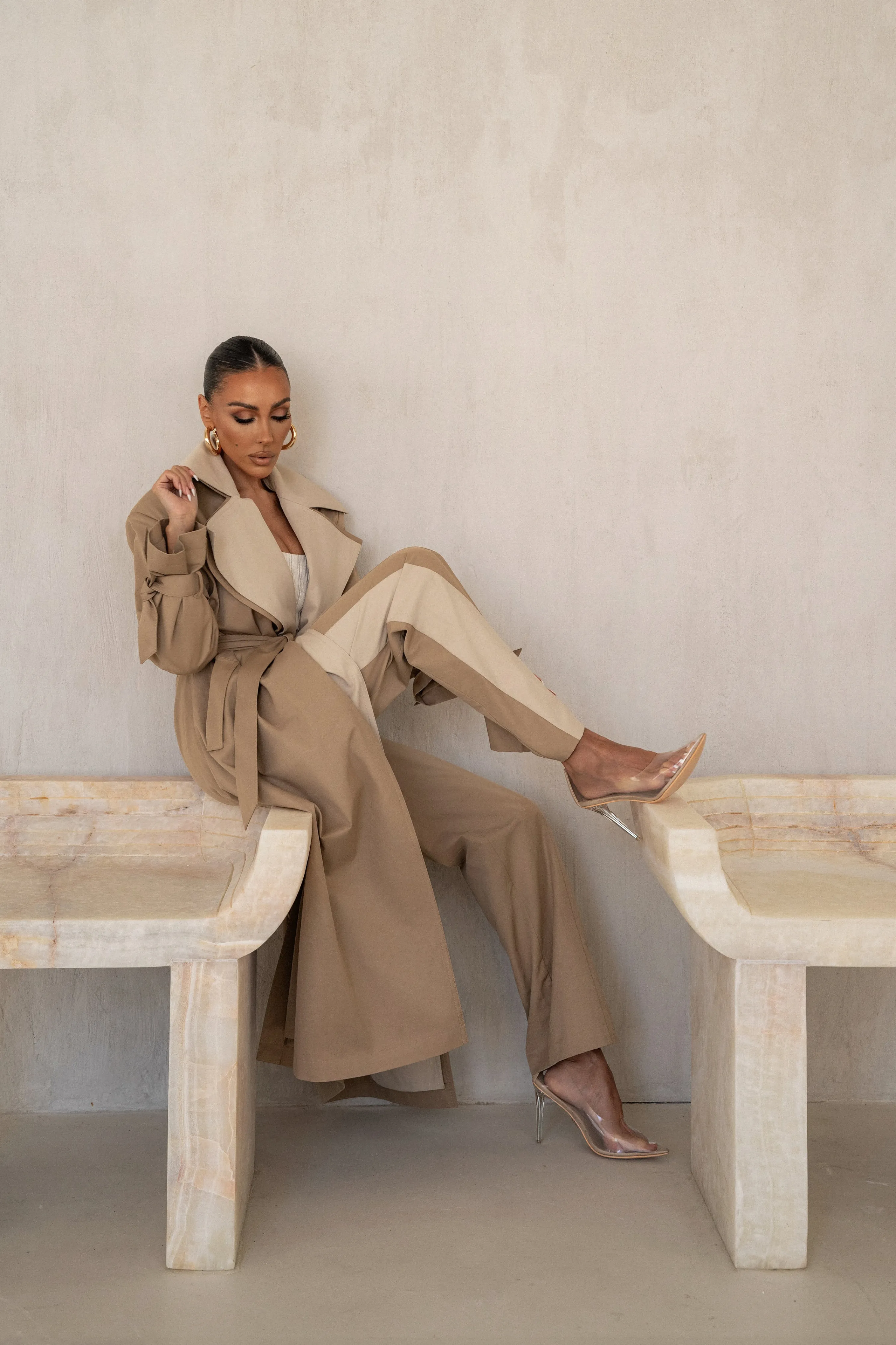 Khaki For The Moment Pants