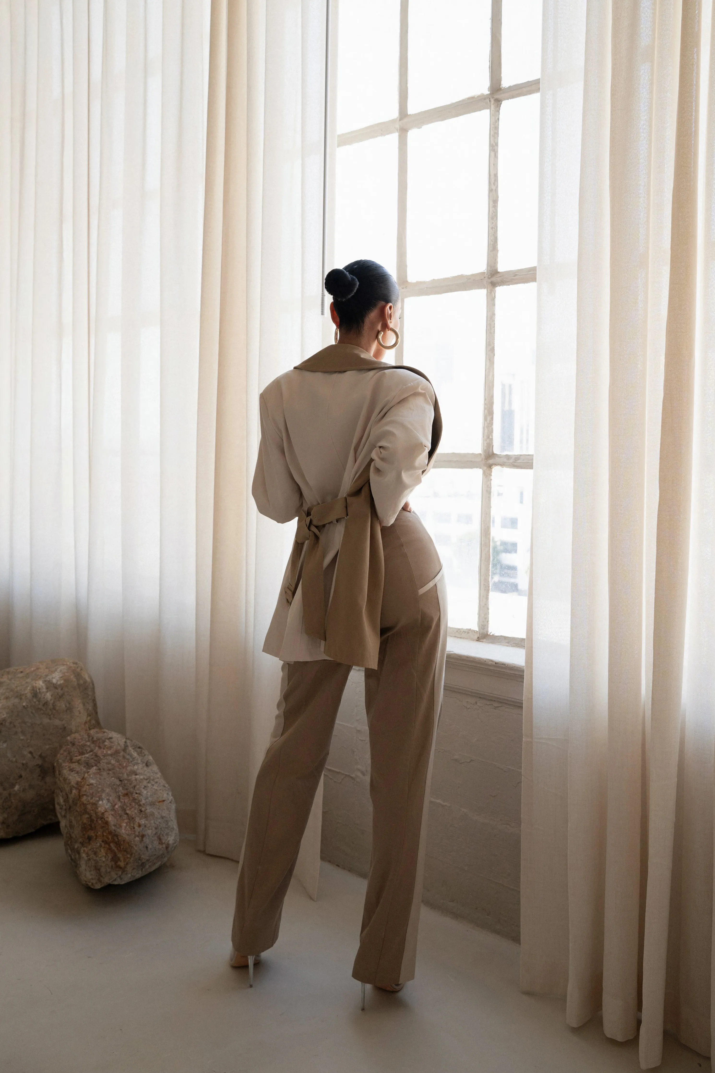 Khaki For The Moment Pants