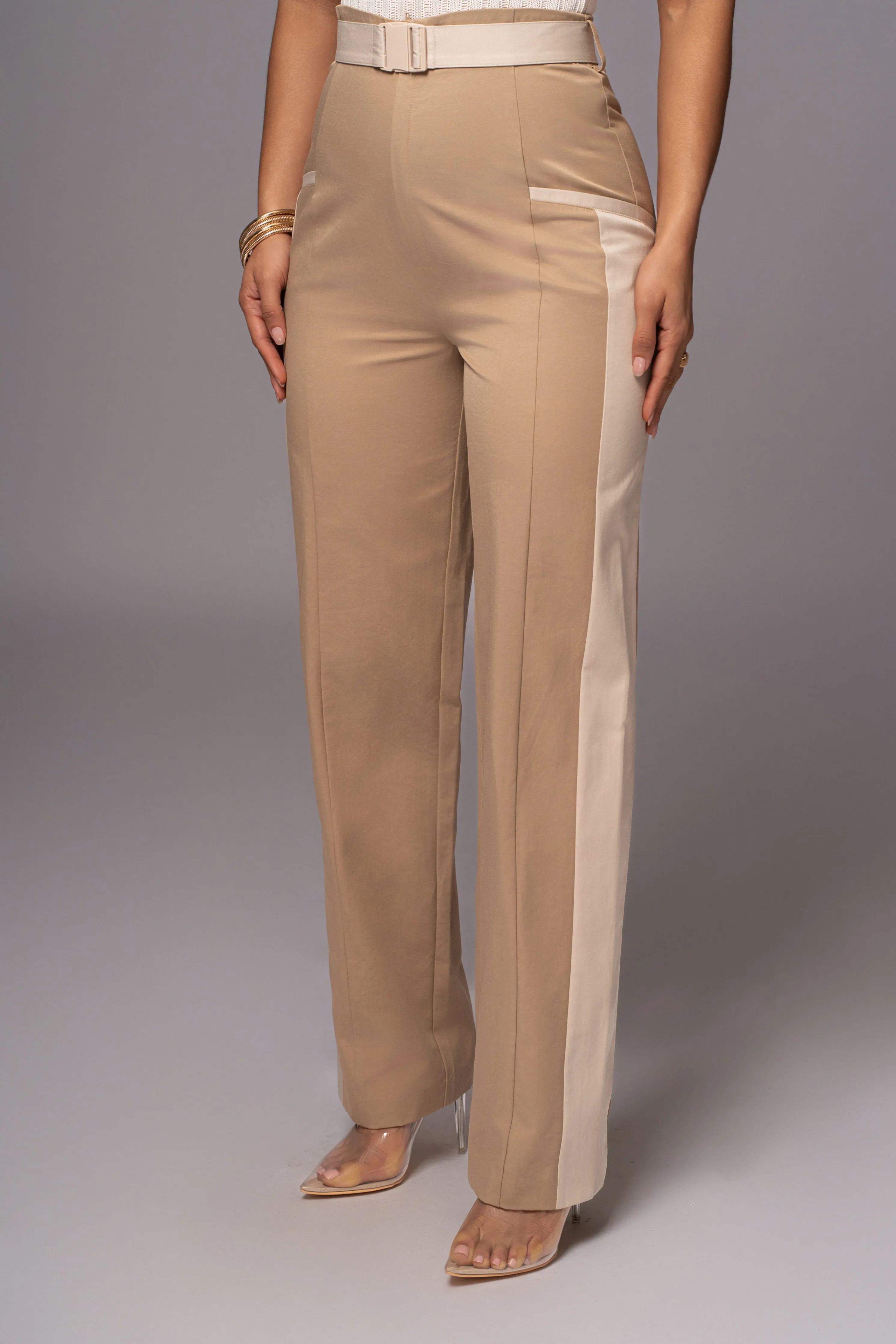 Khaki For The Moment Pants