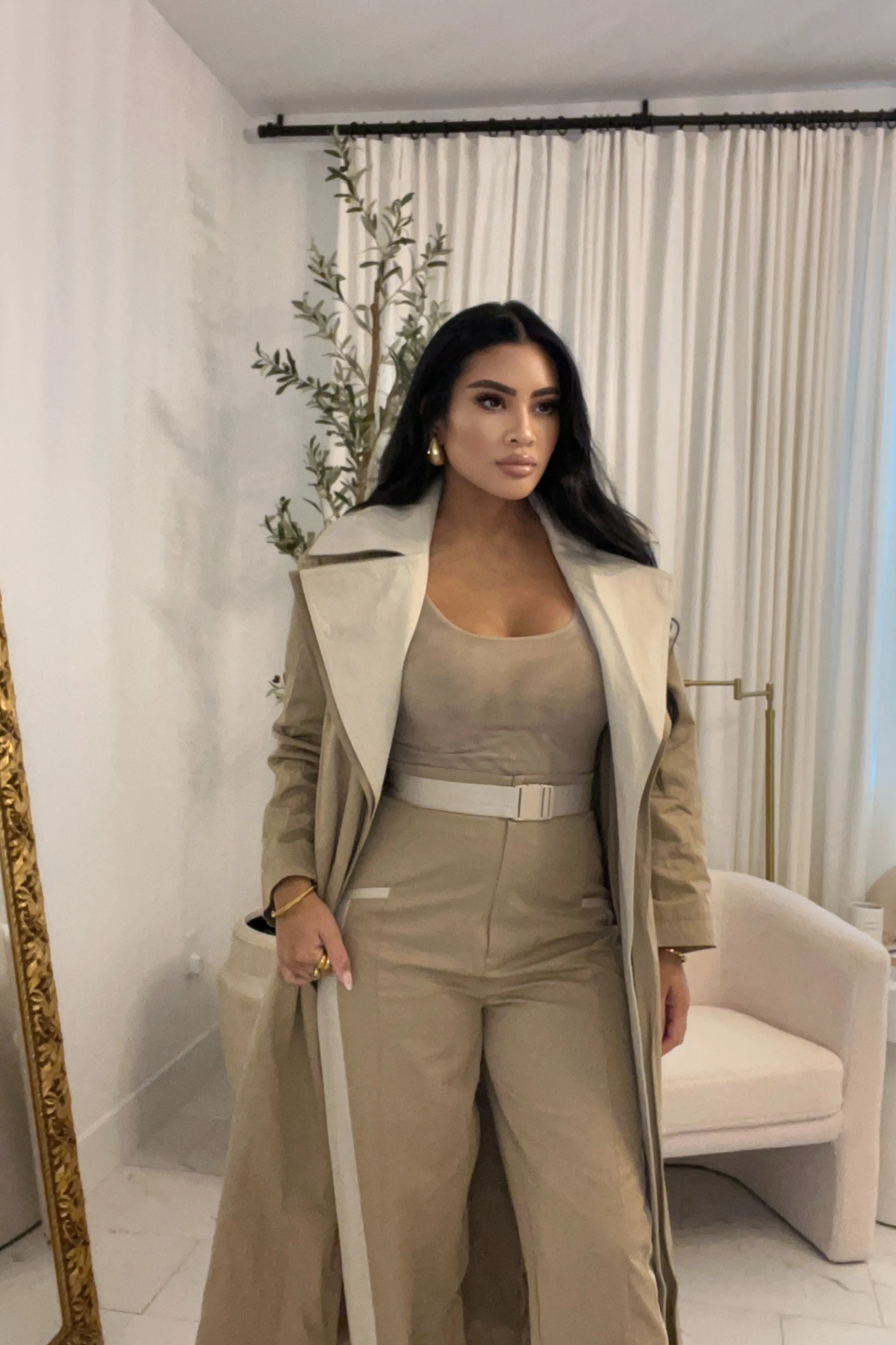 Khaki For The Moment Pants