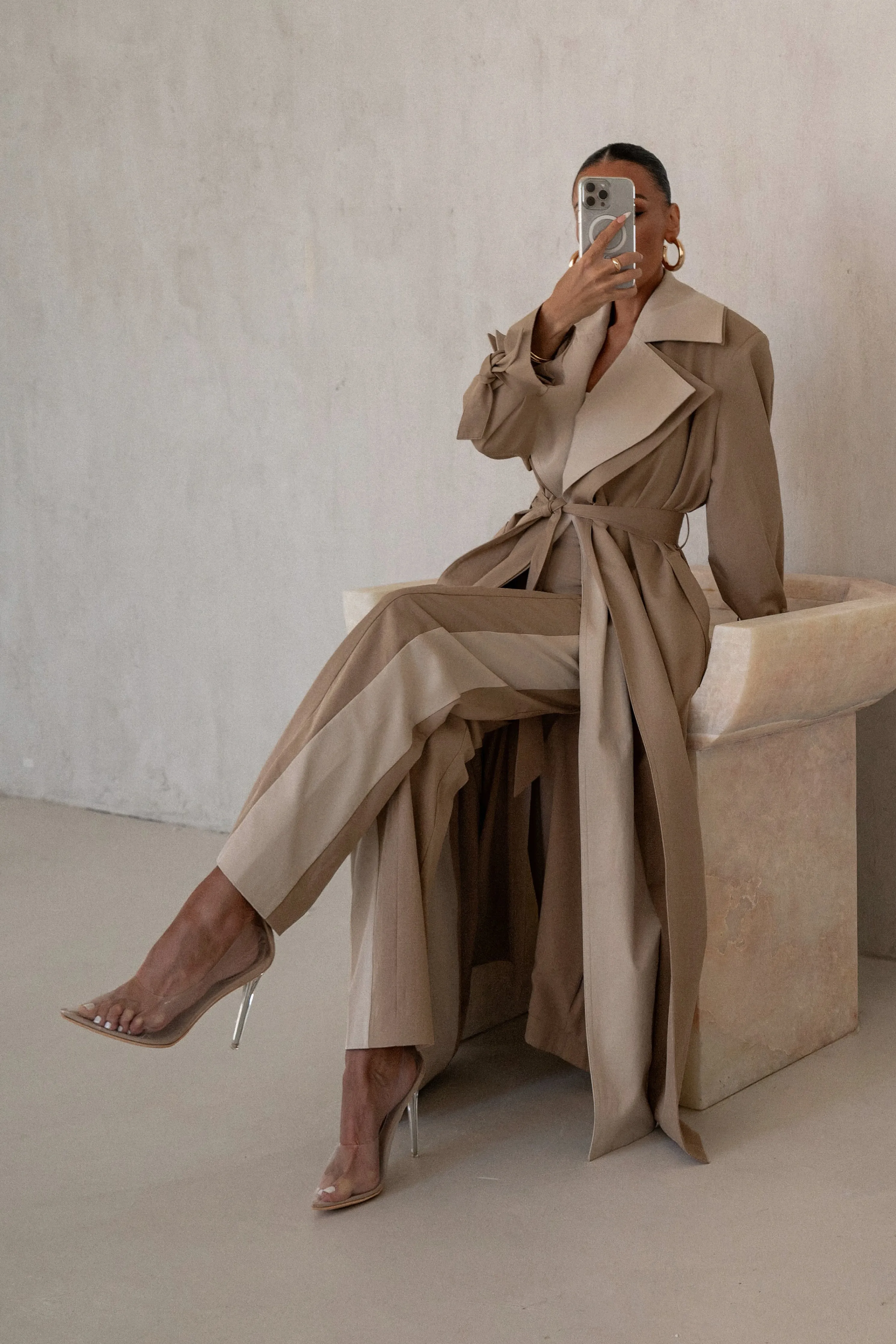 Khaki For The Moment Pants