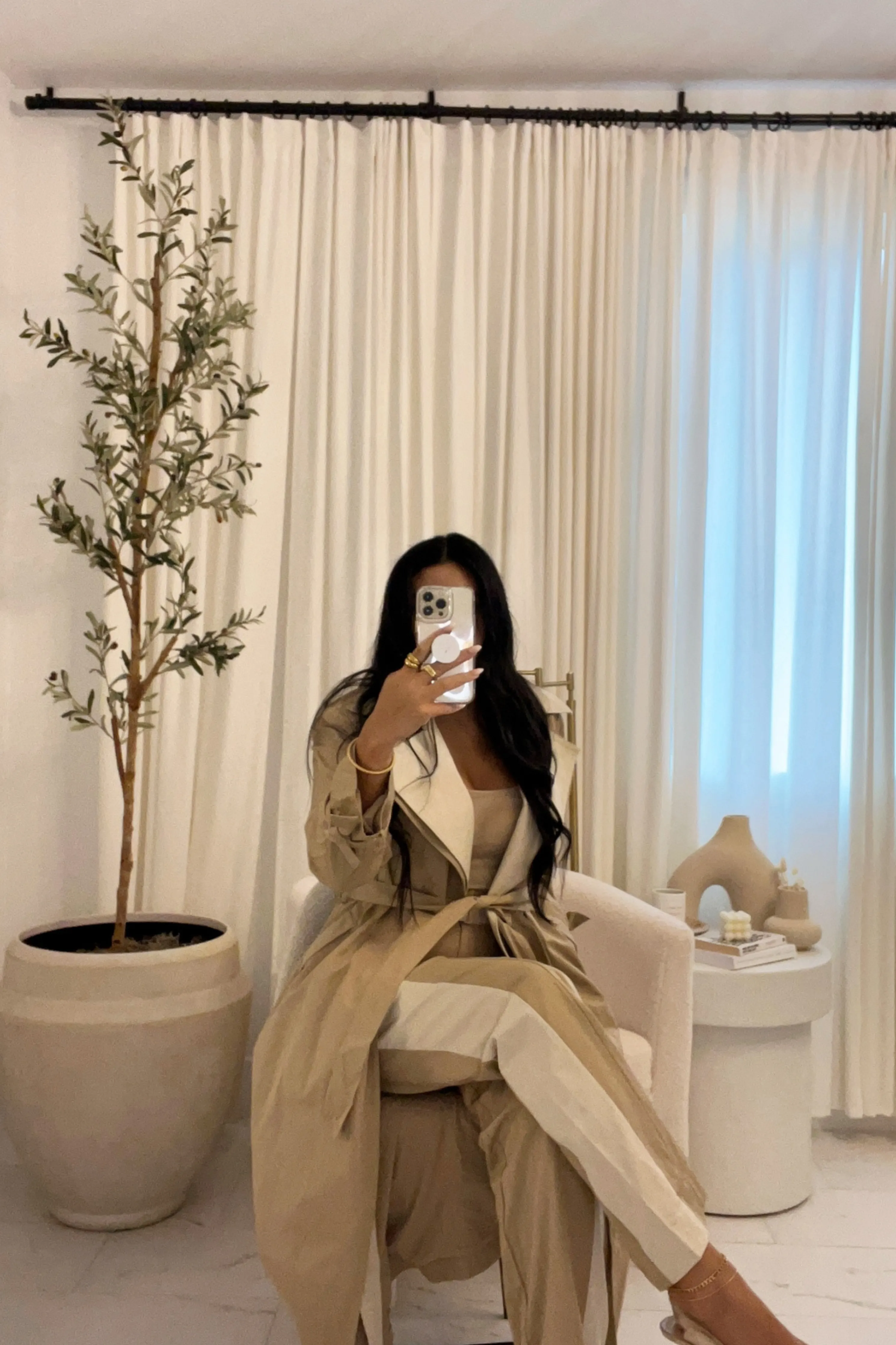 Khaki For The Moment Pants